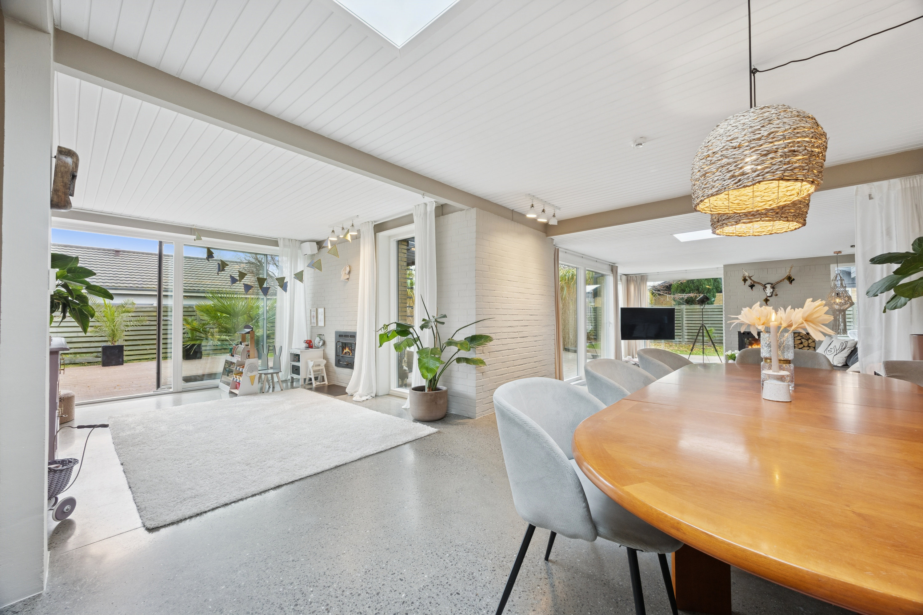 Villa: Stue på Godsparken 28, 2670 Greve