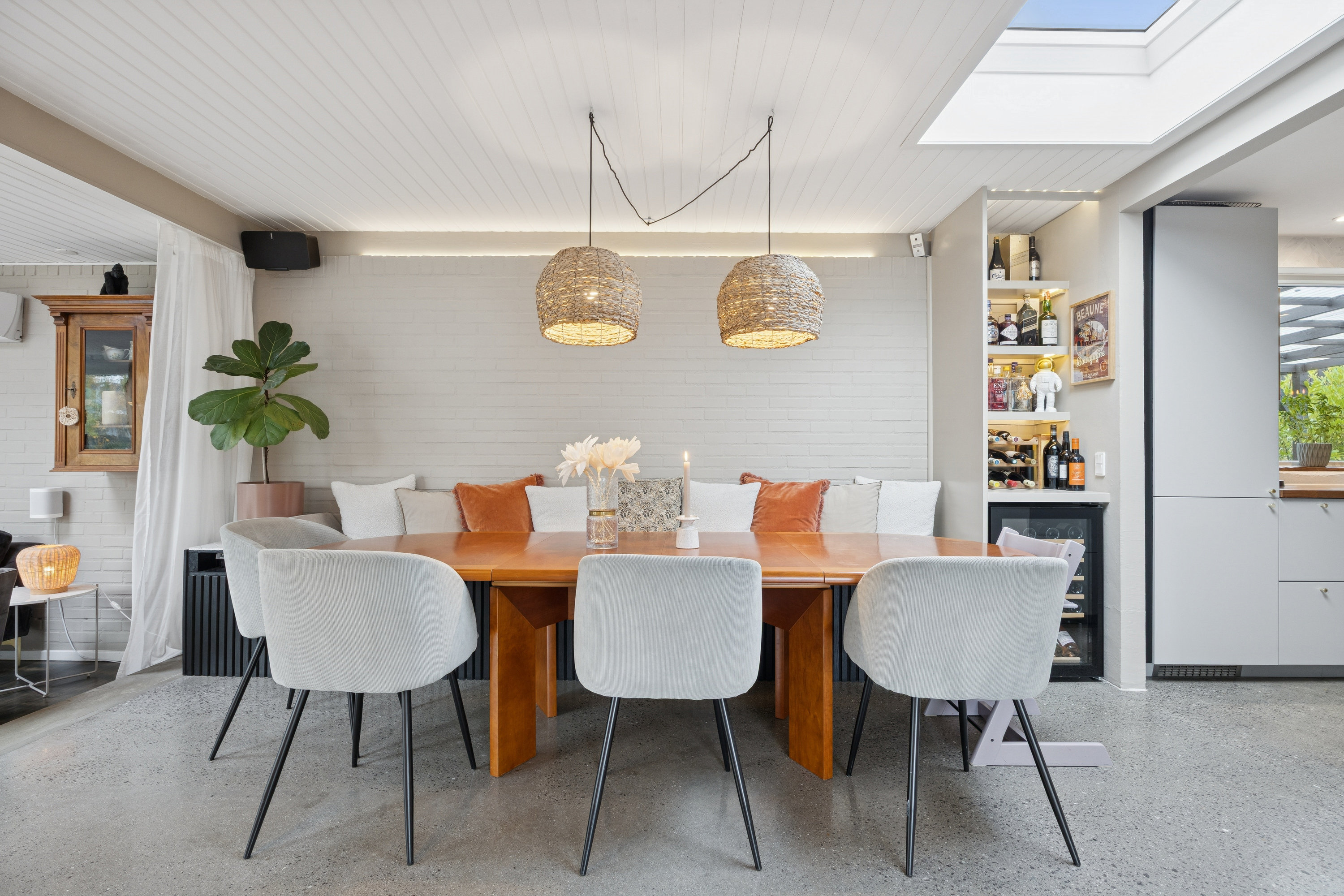 Fremhævet stue billede i fuldskærmstilstand. Billede af Godsparken 28, 2670 Greve