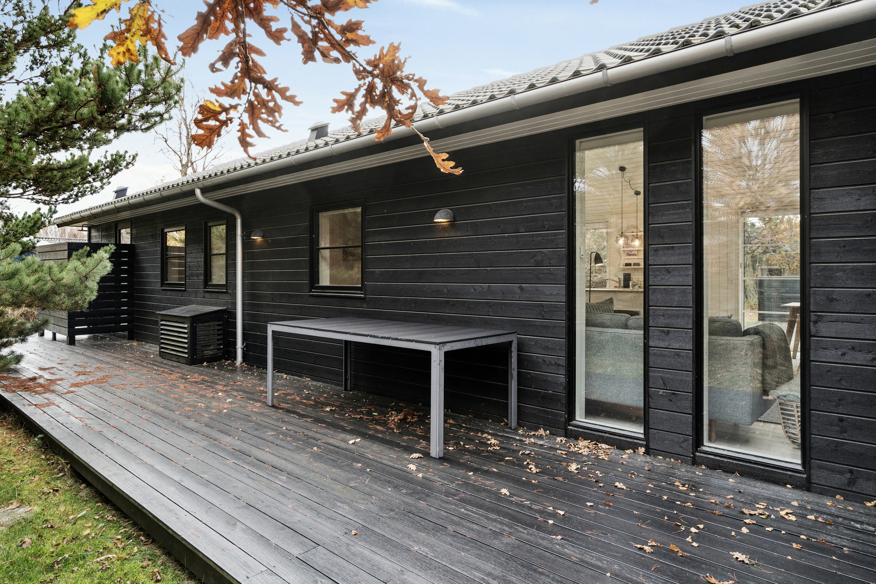 Fremhævet terrasse billede i fuldskærmstilstand. Billede af Falkevej 21, Gudmindrup Lyng, 4573 Højby