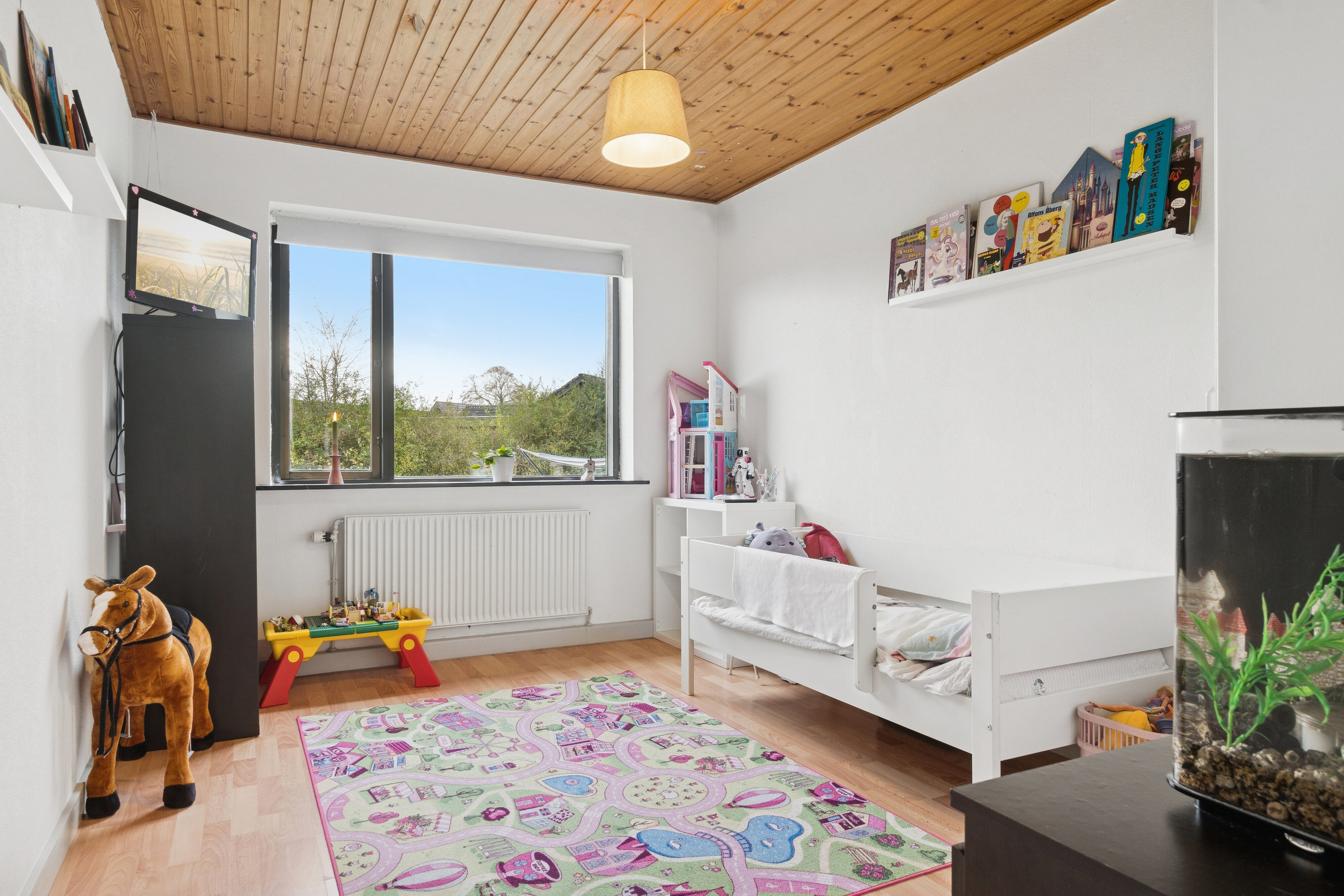 Fremhævet børneværelse billede i fuldskærmstilstand. Billede af Buen 7, Bjerre, 8783 Hornsyld