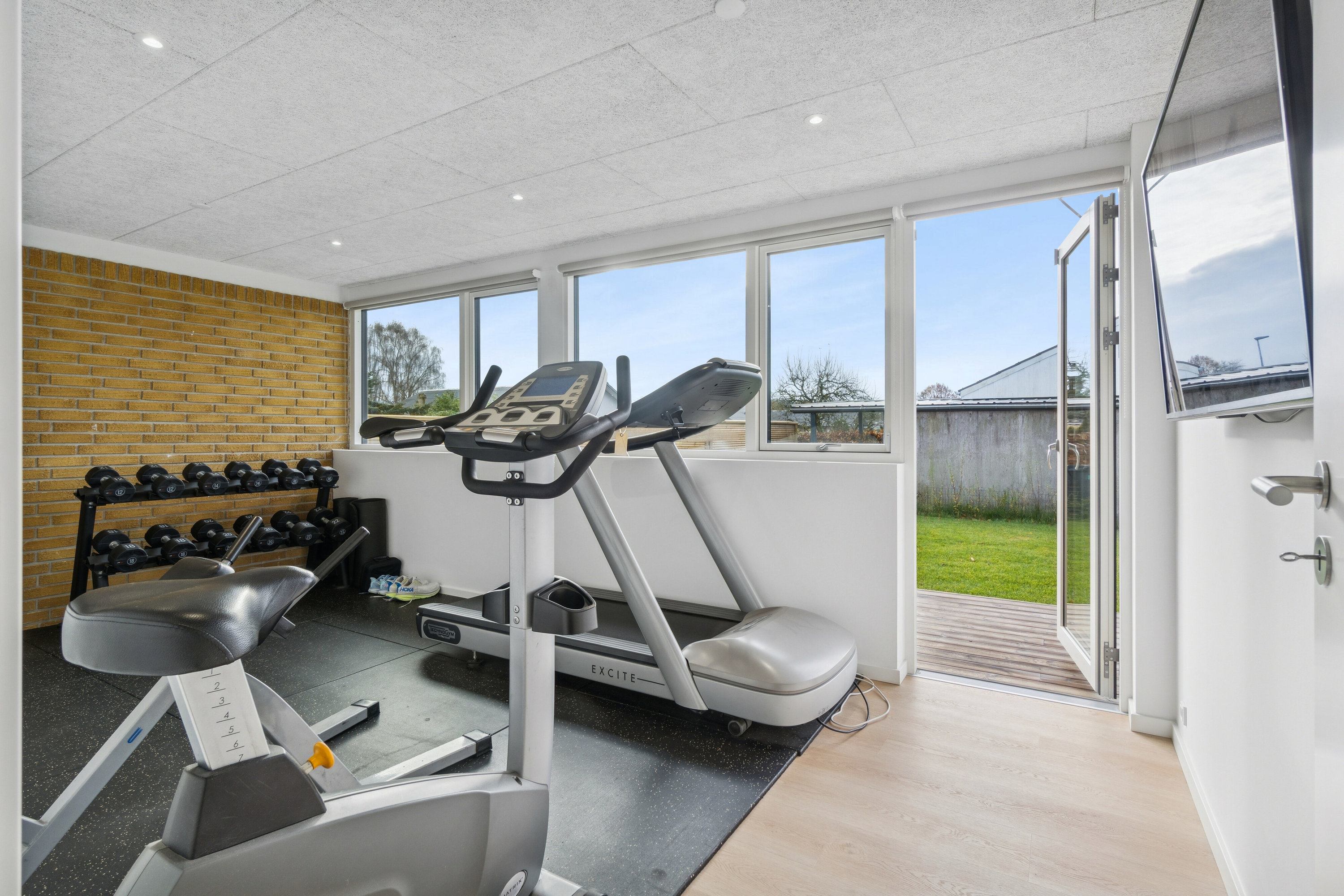 Fremhævet motionsrum billede i fuldskærmstilstand. Billede af Poppelvej 13, 8600 Silkeborg