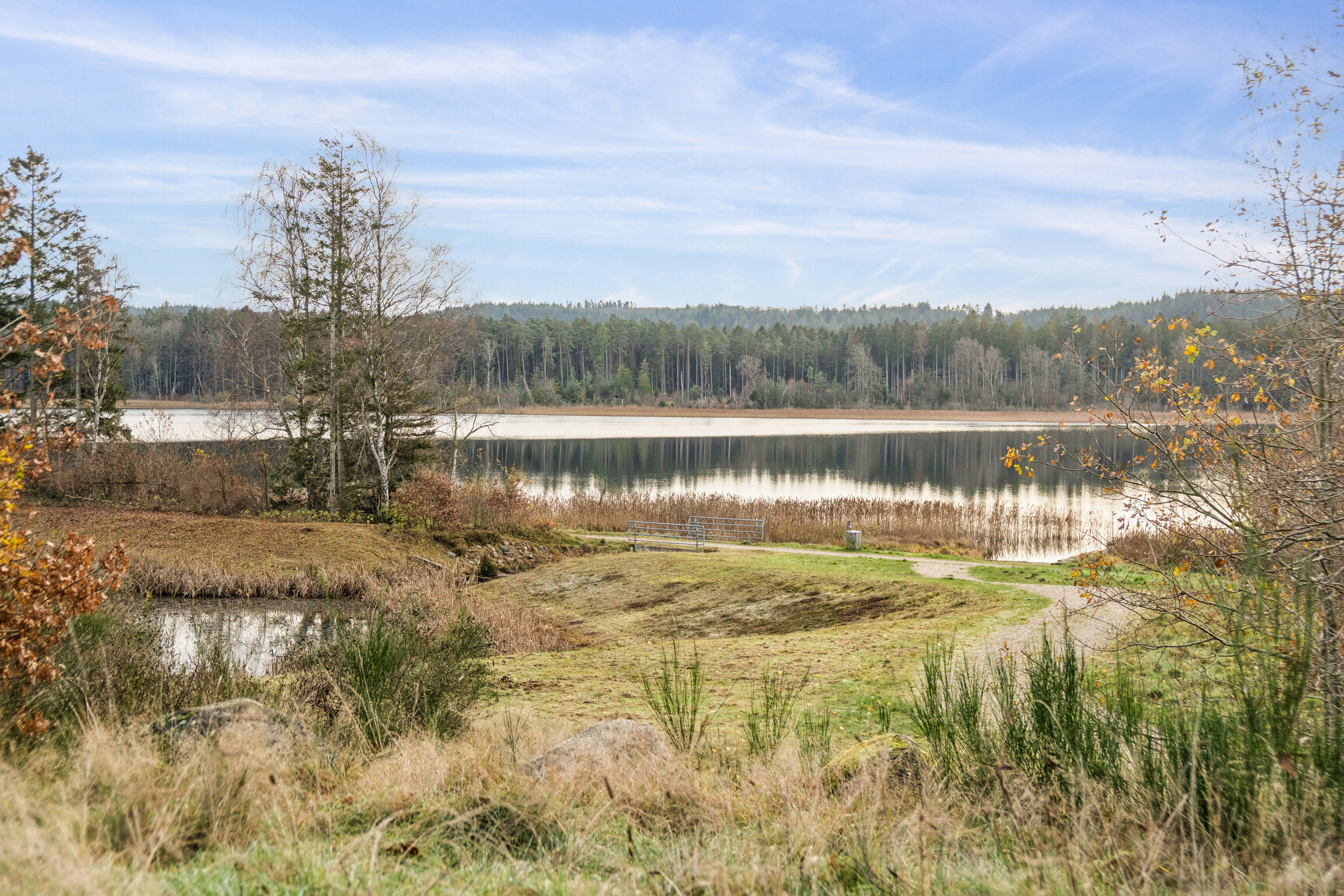 Fremhævet udendørs billede i fuldskærmstilstand. Billede af Poppelvej 13, 8600 Silkeborg
