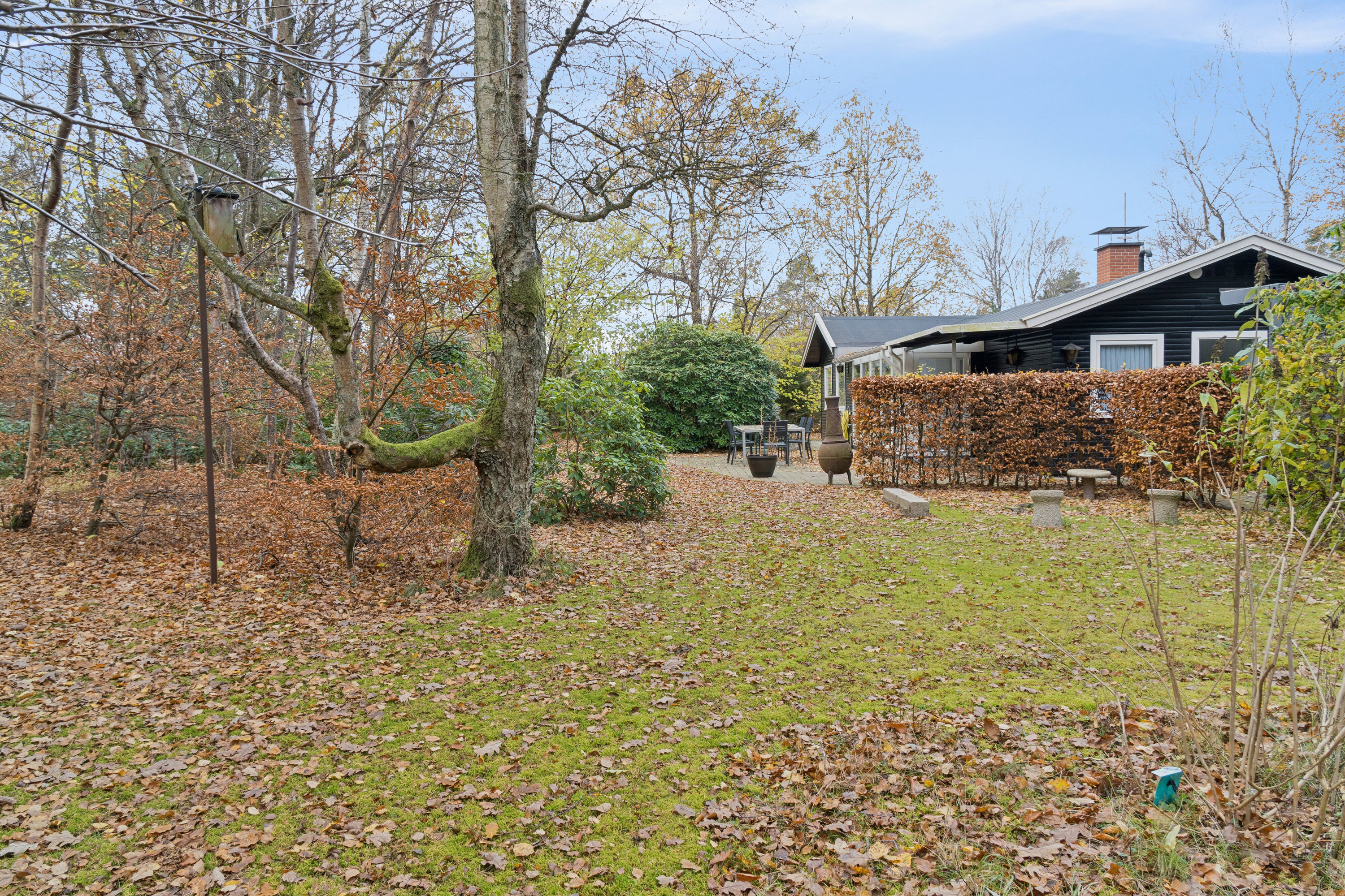 Fremhævet udendørs billede i fuldskærmstilstand. Billede af Gyvelvej 1, Asserbo, 3300 Frederiksværk