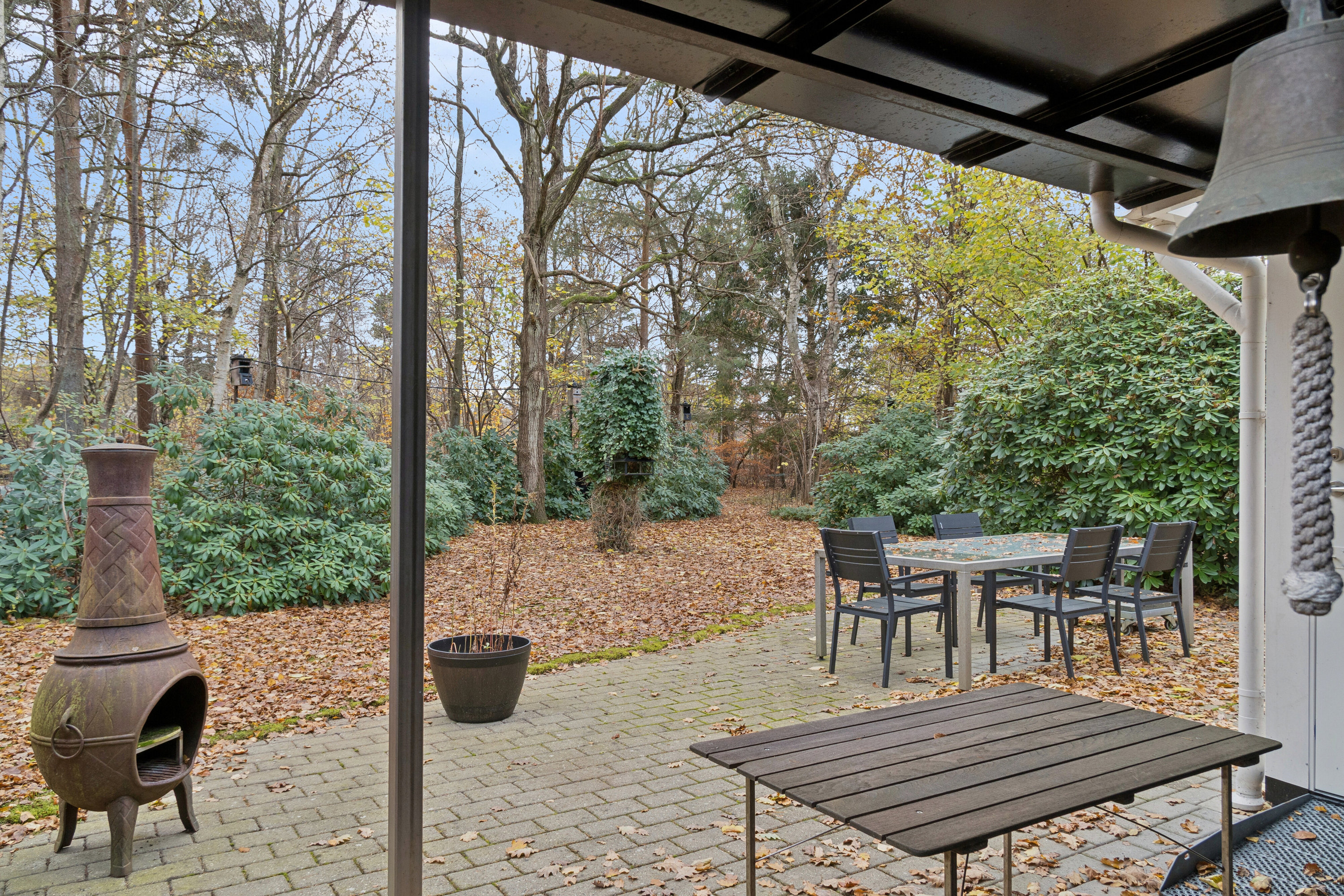 Miniaturebillede 1: overdækket terrasse. Billede af Gyvelvej 1, Asserbo, 3300 Frederiksværk