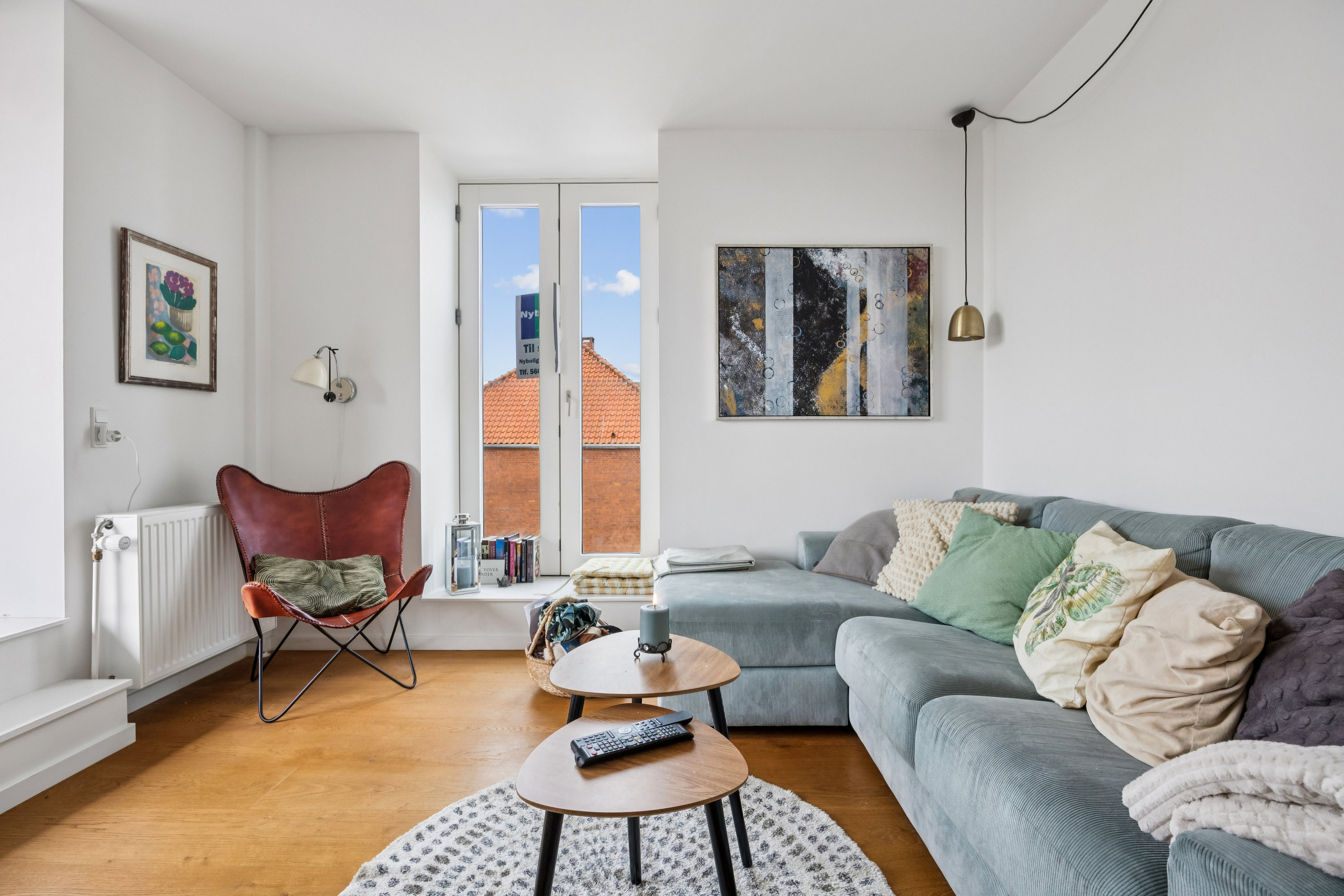 Fremhævet stue billede i fuldskærmstilstand. Billede af Bjerggade 2B, 3. 8., 4600 Køge