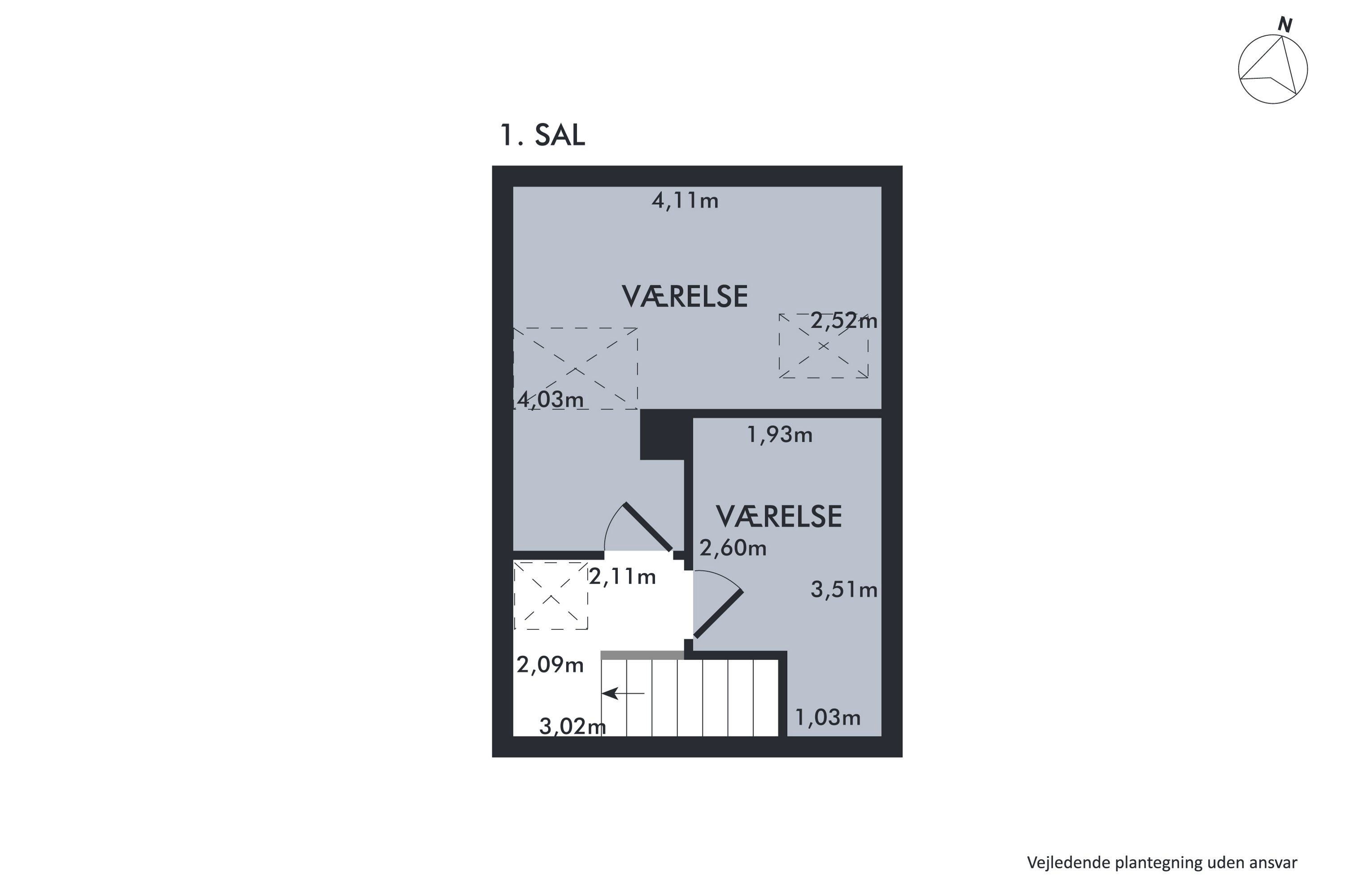 Plantegninger billede af Hundegade 18, 6760 Ribe