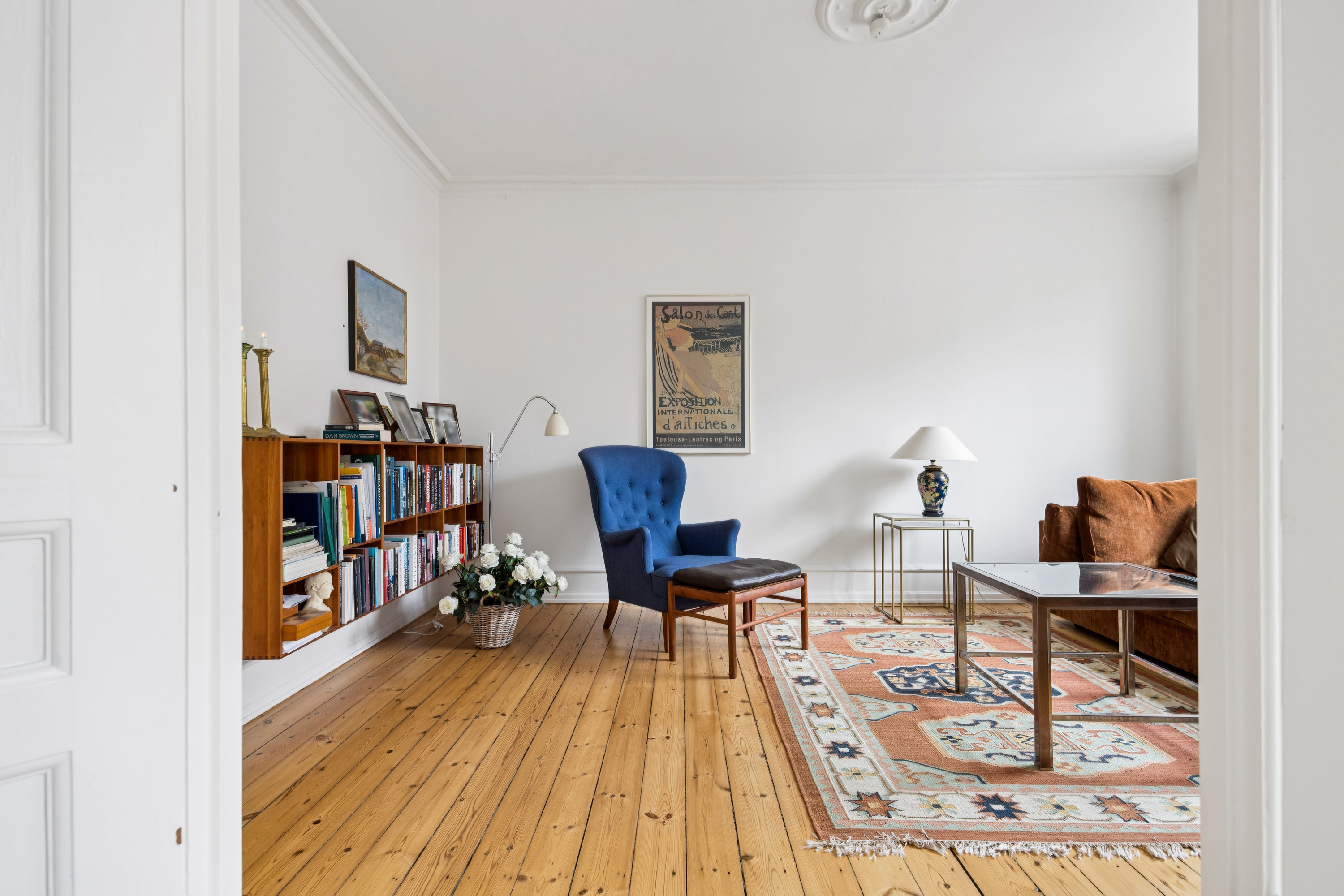 Fremhævet værelse billede i fuldskærmstilstand. Billede af Kochsvej 7, 3. th., 1812 Frederiksberg C