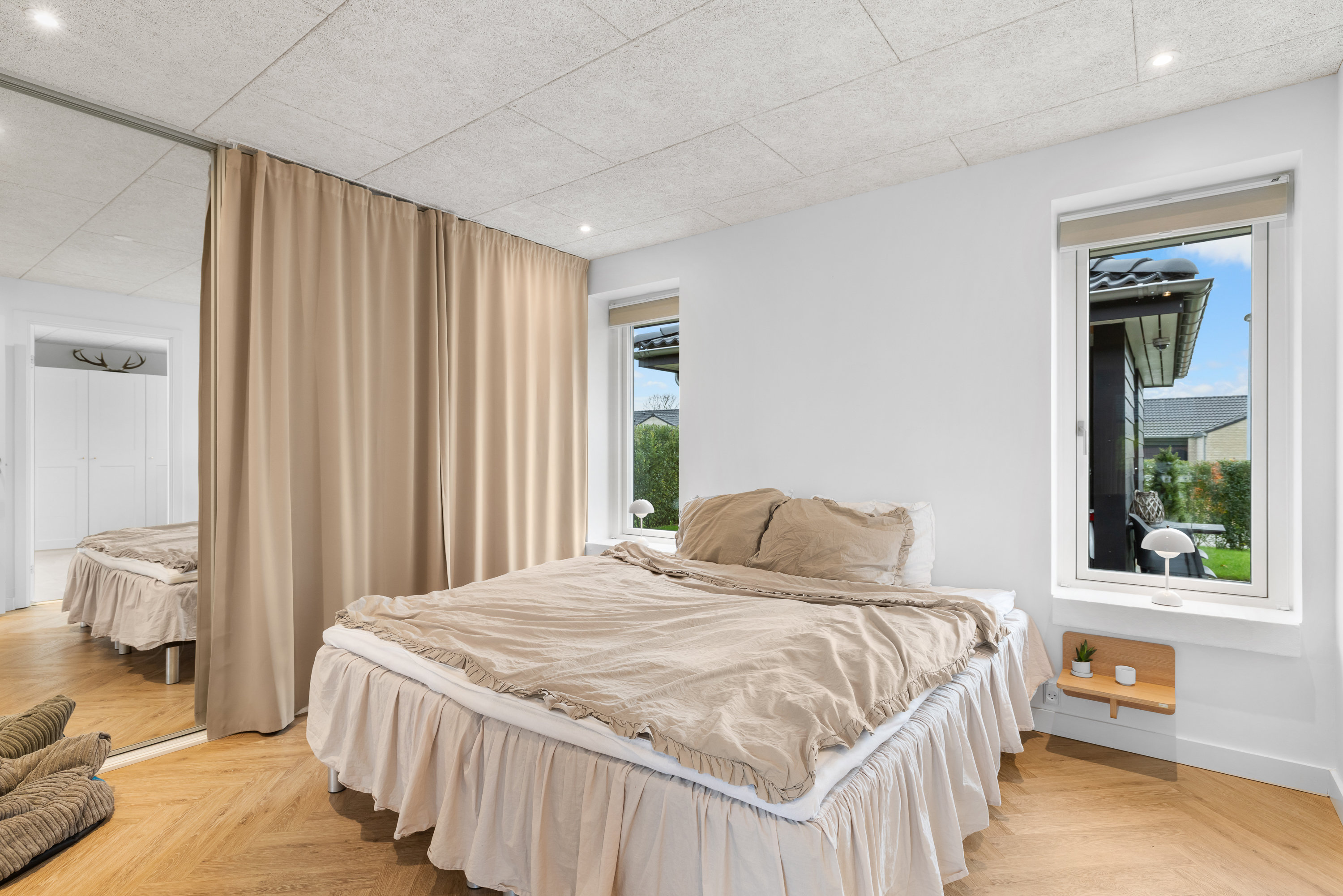 Fremhævet soveværelse billede i fuldskærmstilstand. Billede af Puggårdskrogen 3, 7000 Fredericia