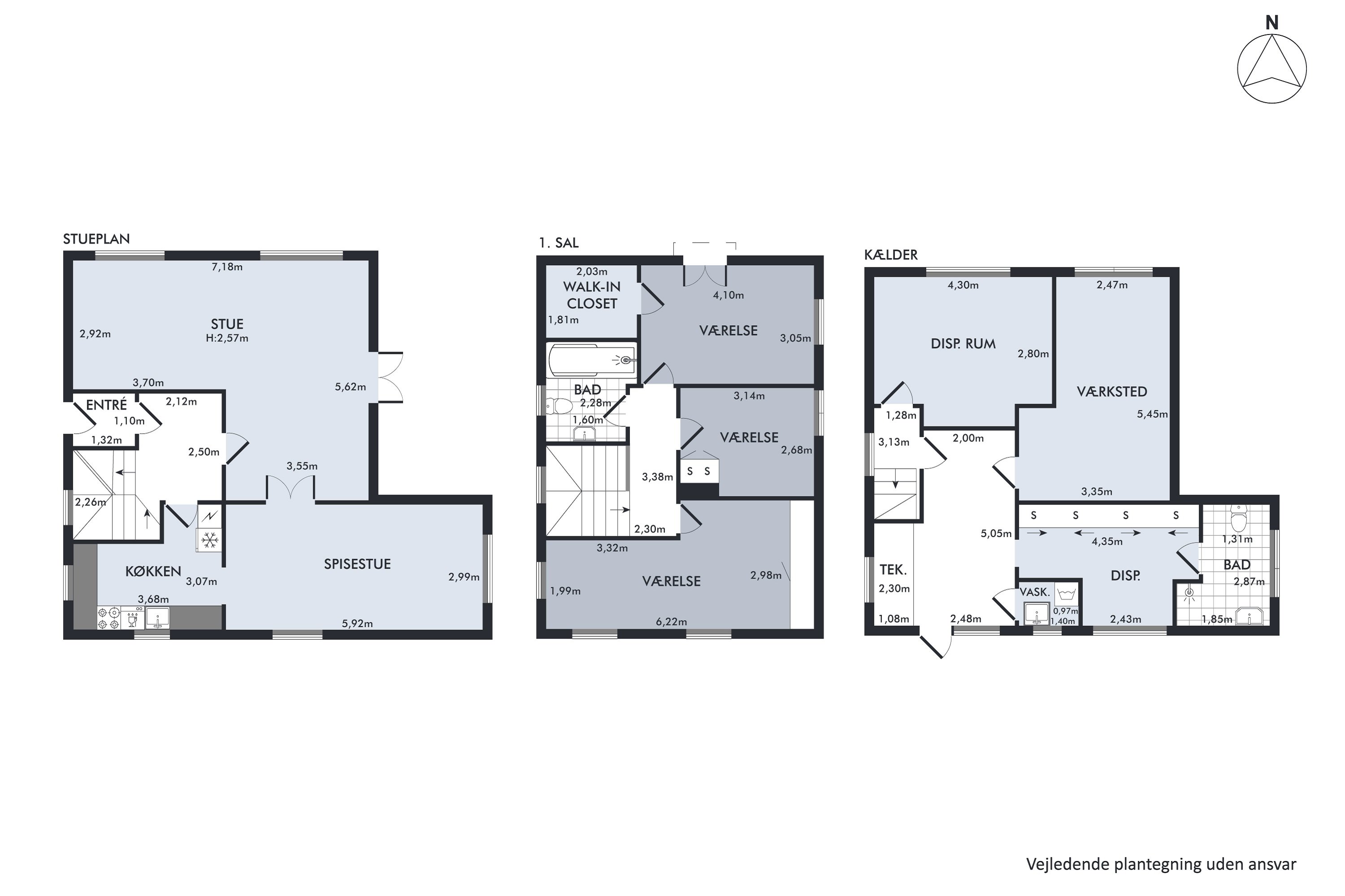 Plantegninger billede af Englodden 12, 2500 Valby