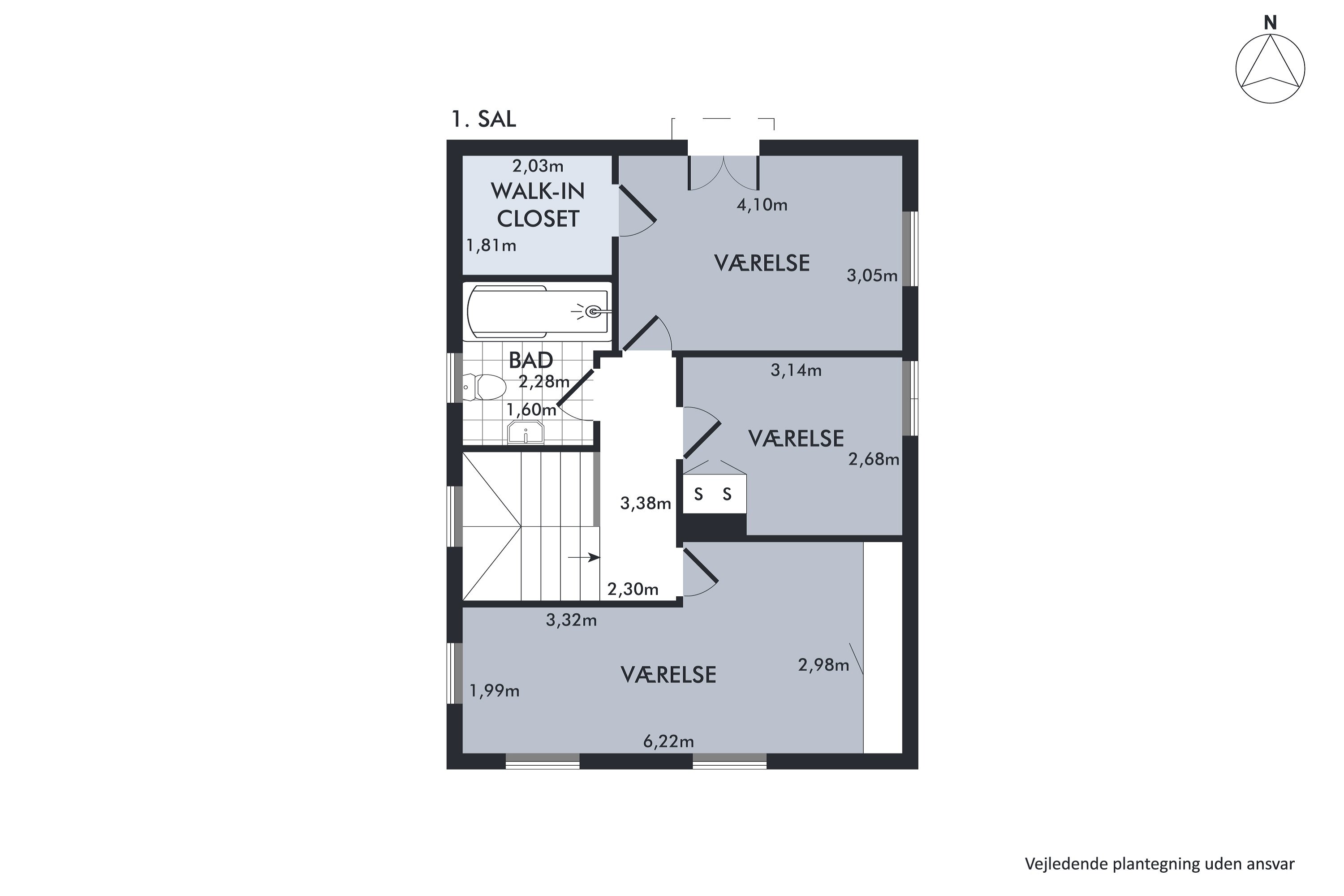 Plantegninger billede af Englodden 12, 2500 Valby