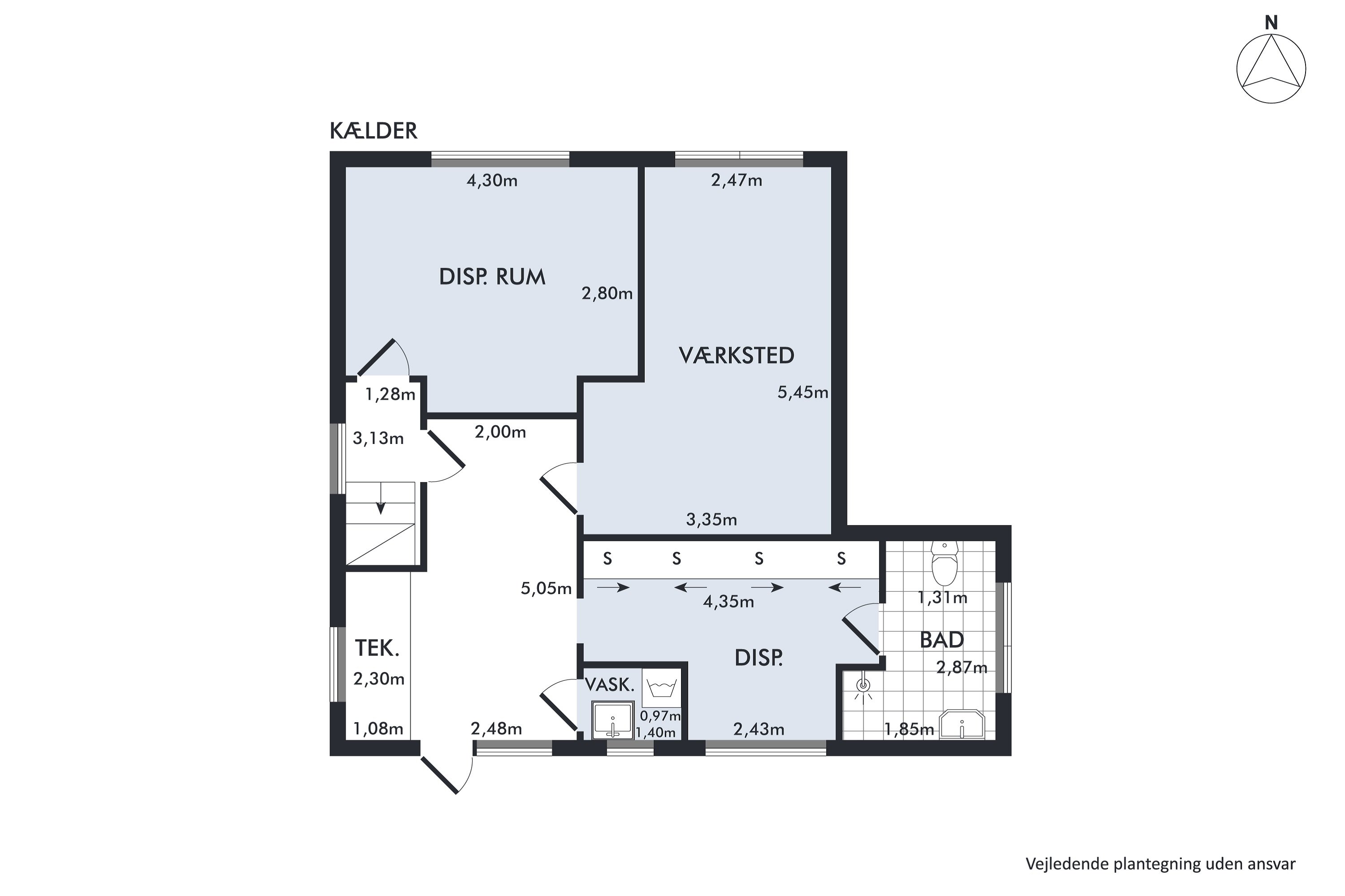 Plantegninger billede af Englodden 12, 2500 Valby
