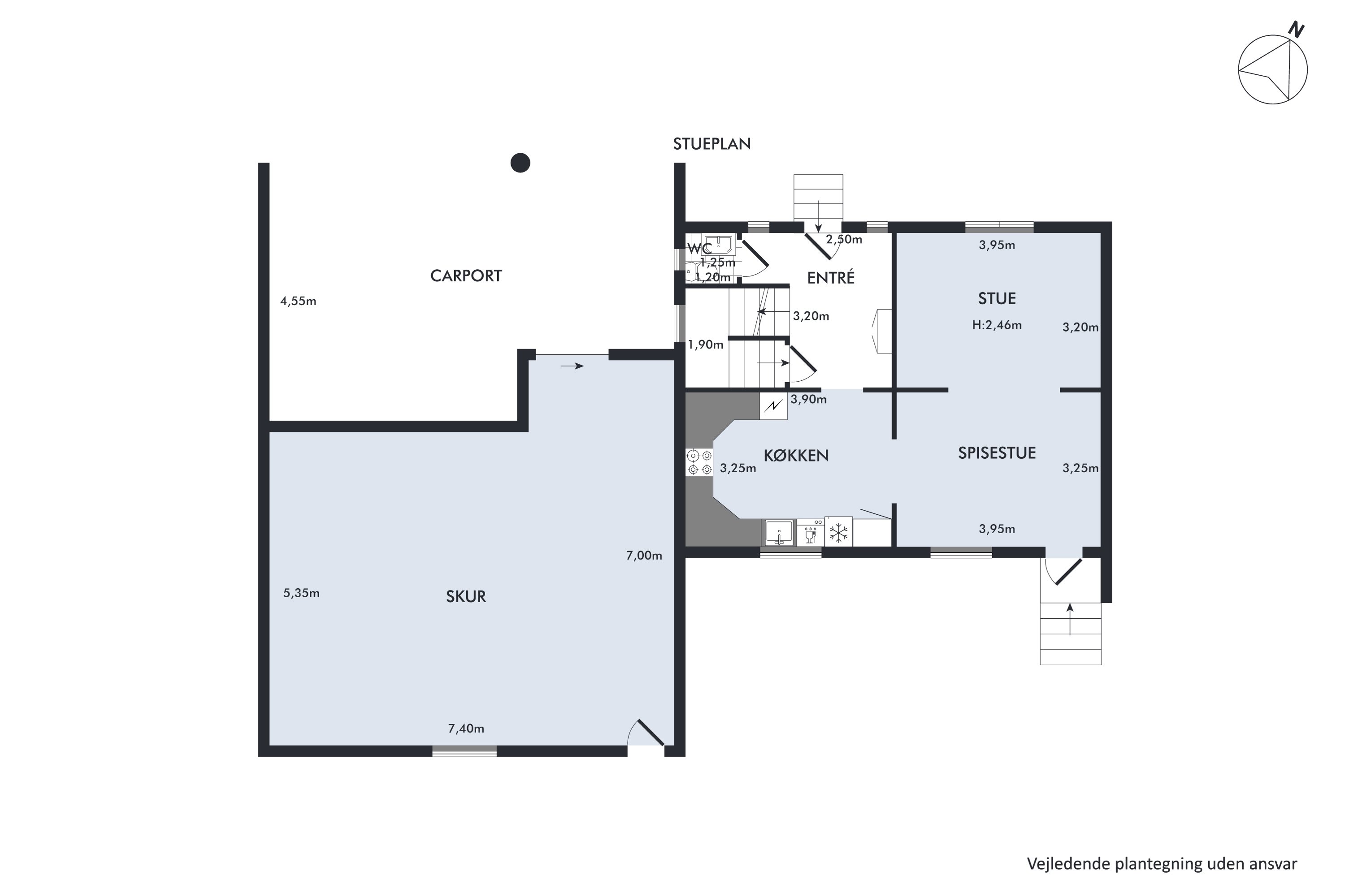 Plantegninger billede af Solsortevej 10, 8860 Ulstrup