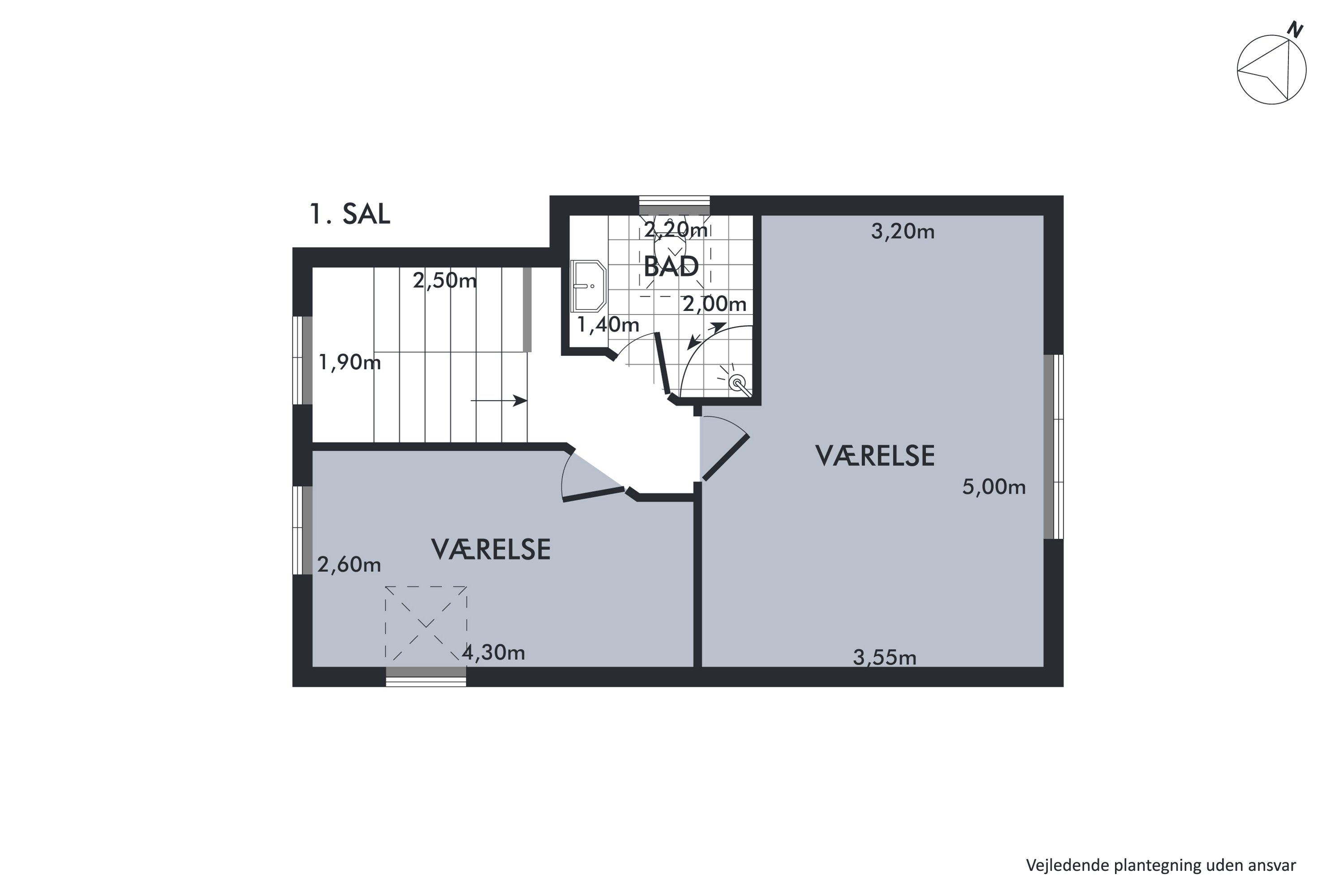 Plantegninger billede af Solsortevej 10, 8860 Ulstrup