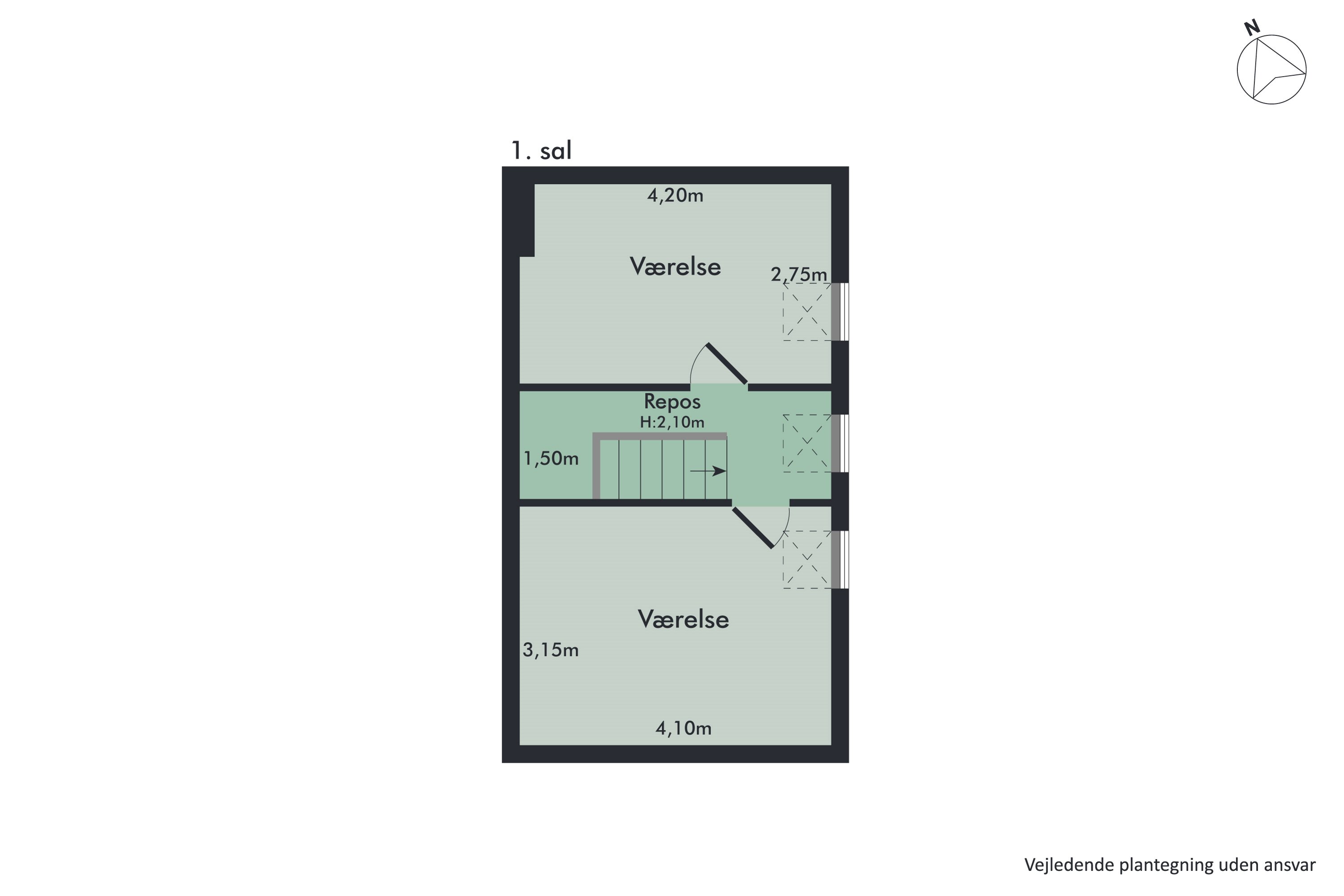 Plantegninger billede af Søndergade 31, 9240 Nibe