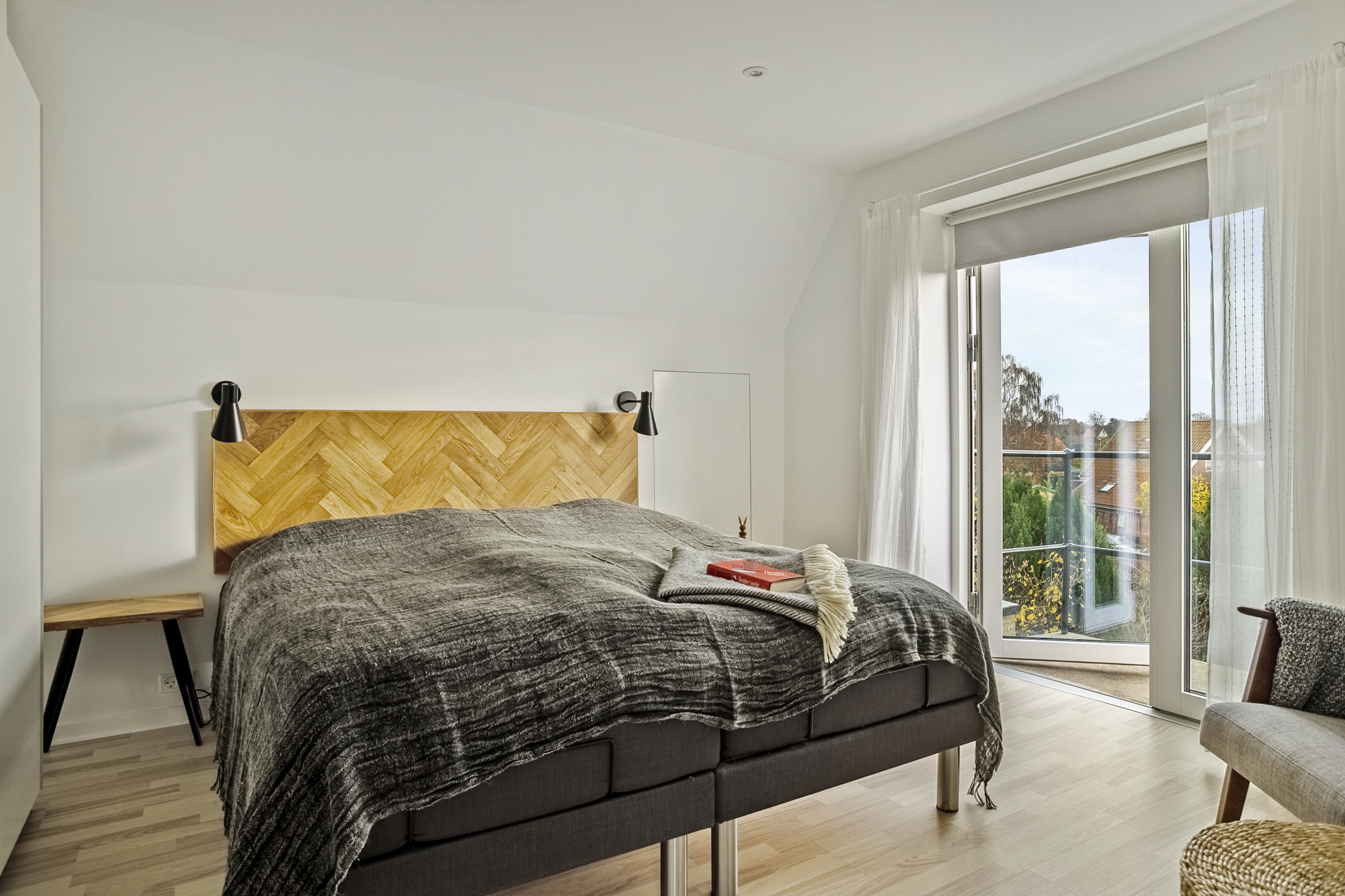 Fremhævet soveværelse billede i fuldskærmstilstand. Billede af Sundvej 46, 8700 Horsens