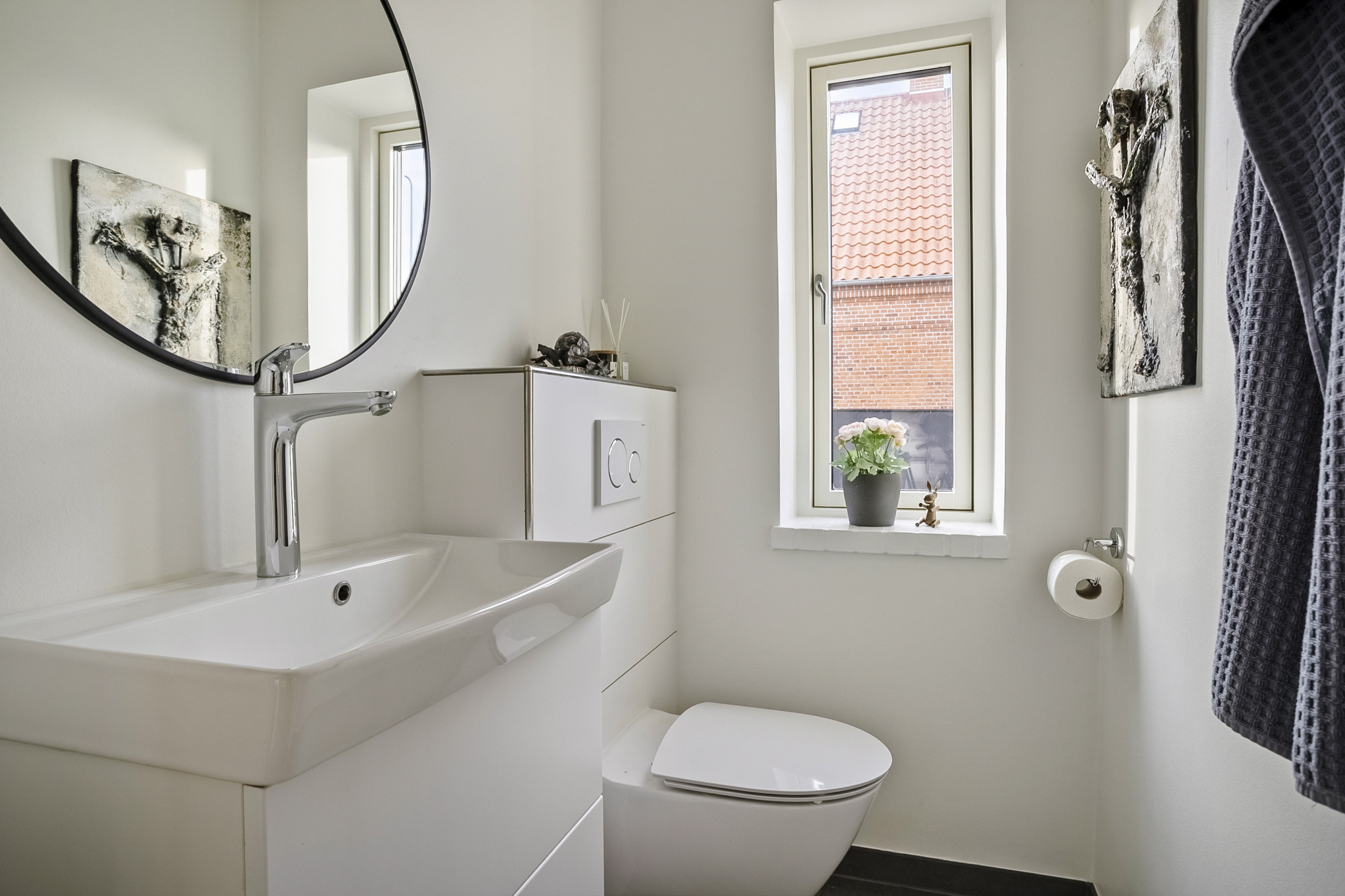 Fremhævet badeværelse billede i fuldskærmstilstand. Billede af Sundvej 46, 8700 Horsens