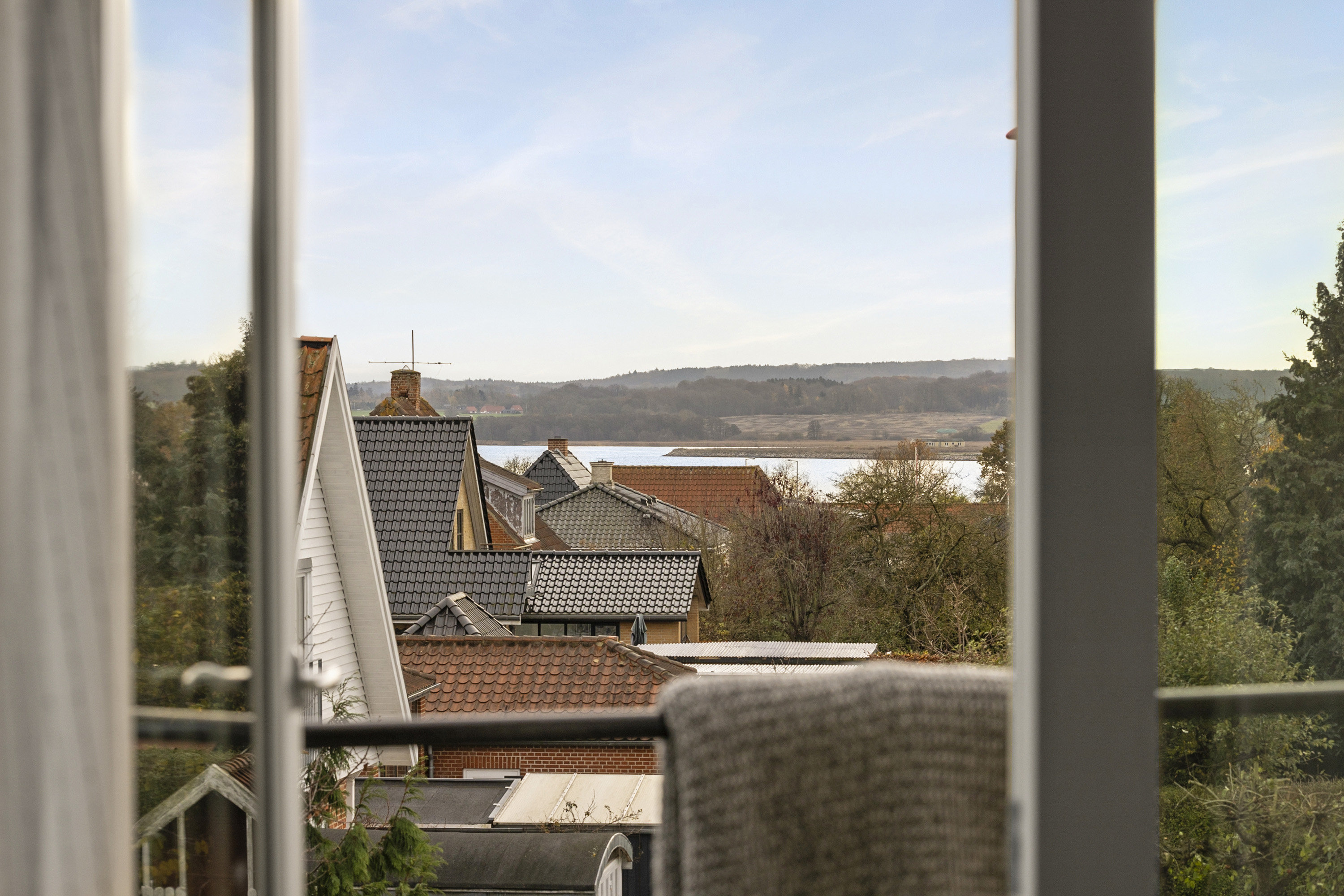 Fremhævet havudsigt billede i fuldskærmstilstand. Billede af Sundvej 46, 8700 Horsens