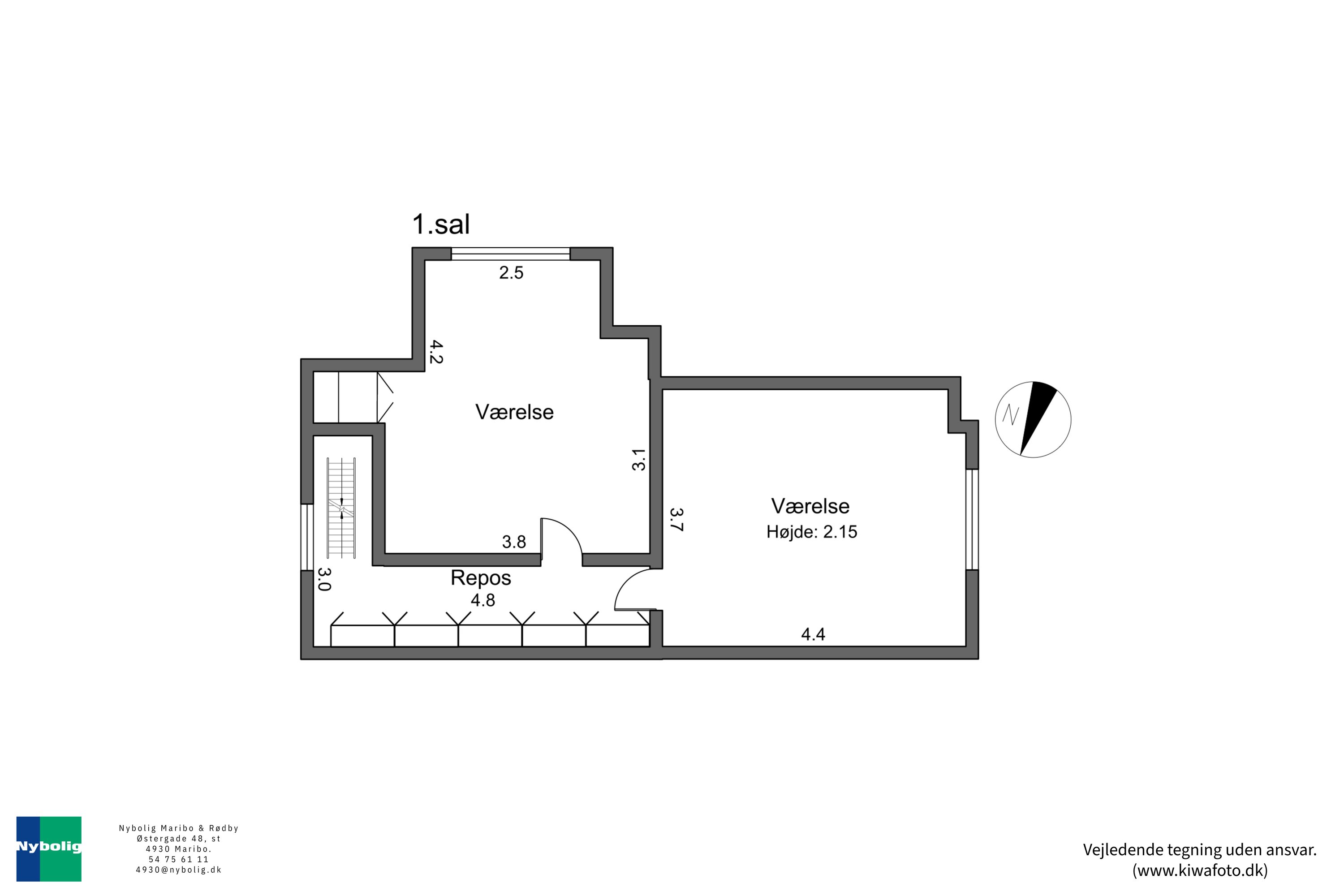 Plantegninger billede af Højrebyvej 46, 4920 Søllested