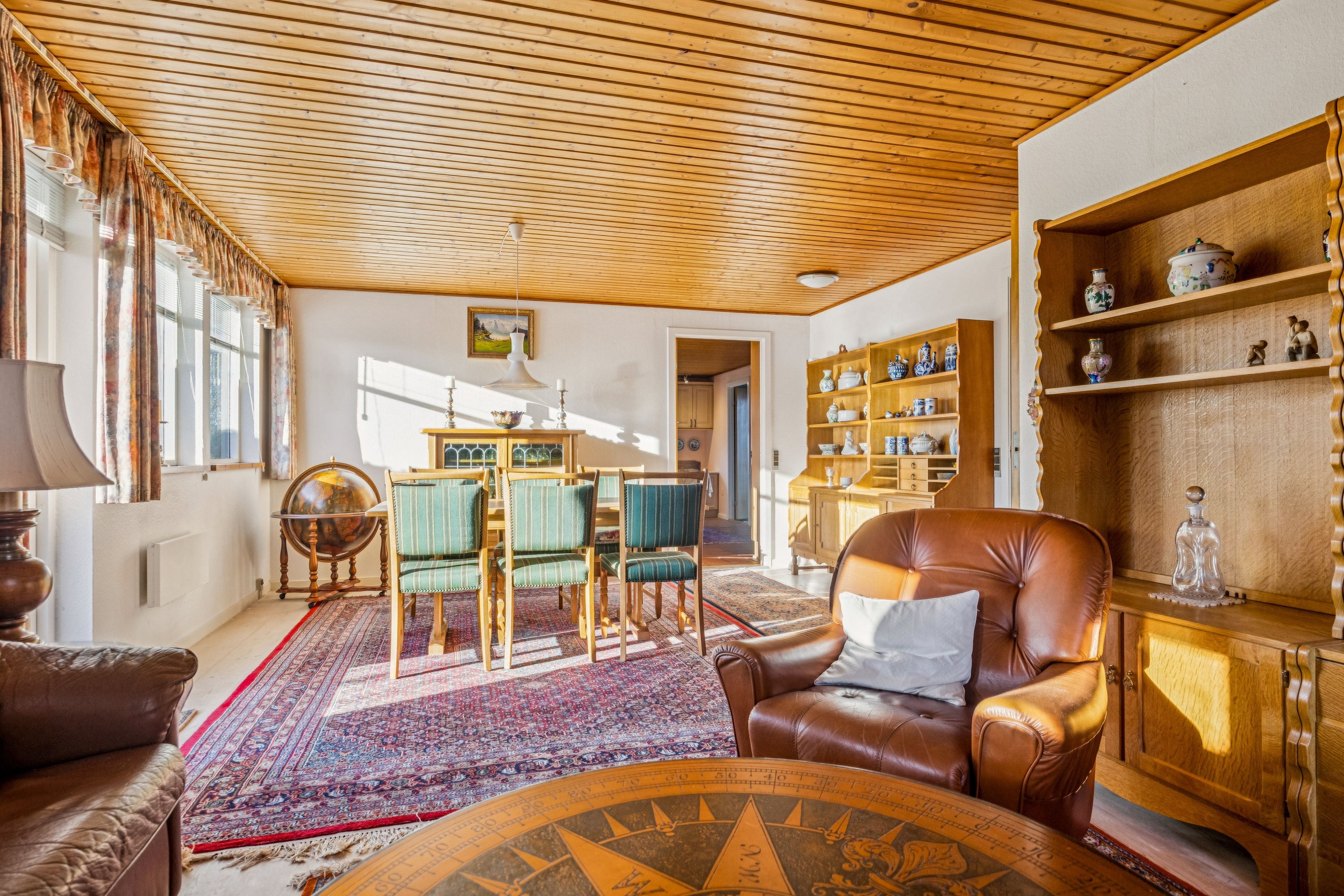 Fremhævet stue billede i fuldskærmstilstand. Billede af Elmevej 13, 9310 Vodskov