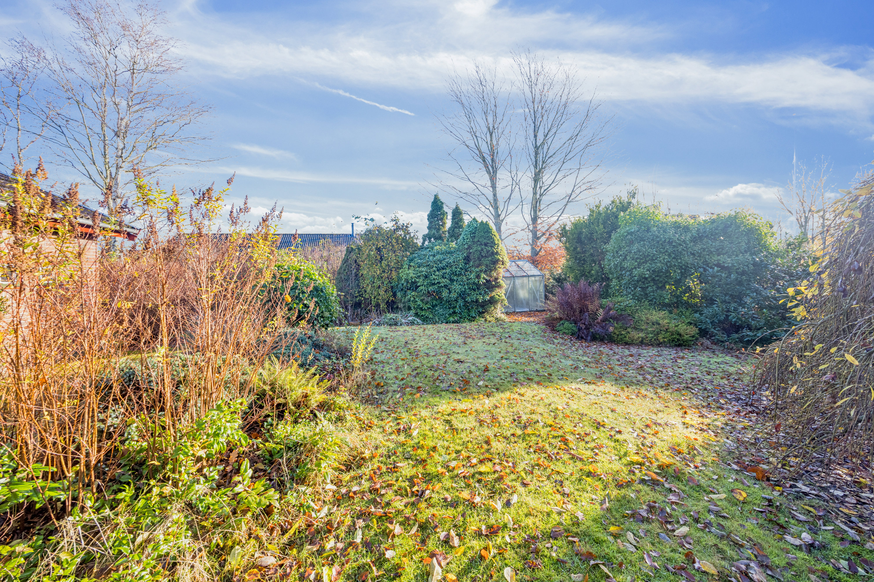 Fremhævet have billede i fuldskærmstilstand. Billede af Elmevej 13, 9310 Vodskov