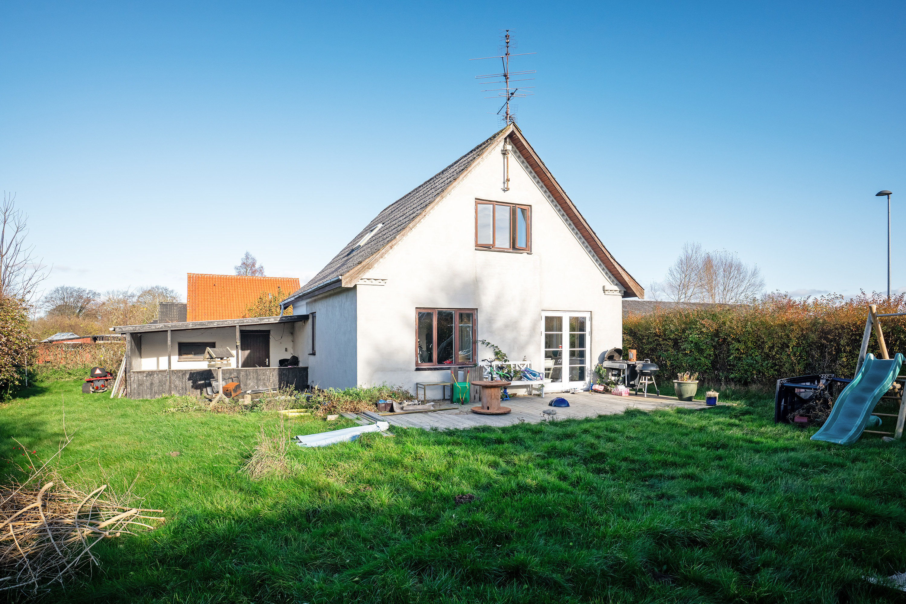 Fremhævet  billede i fuldskærmstilstand. Billede af Engmosevej 19, Nagelsti, 4800 Nykøbing F