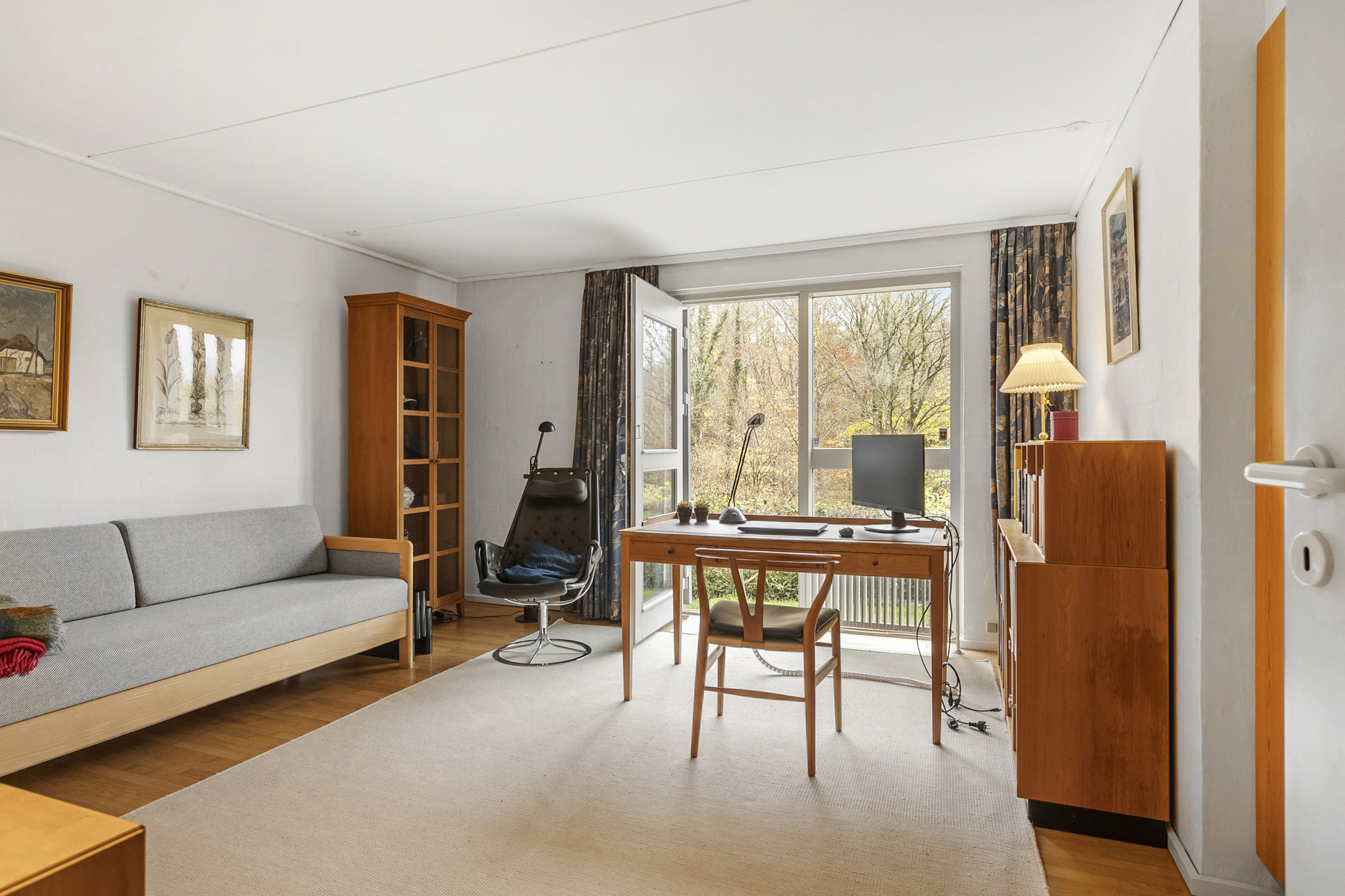 Fremhævet stue billede i fuldskærmstilstand. Billede af Kaholt 12, 6200 Aabenraa