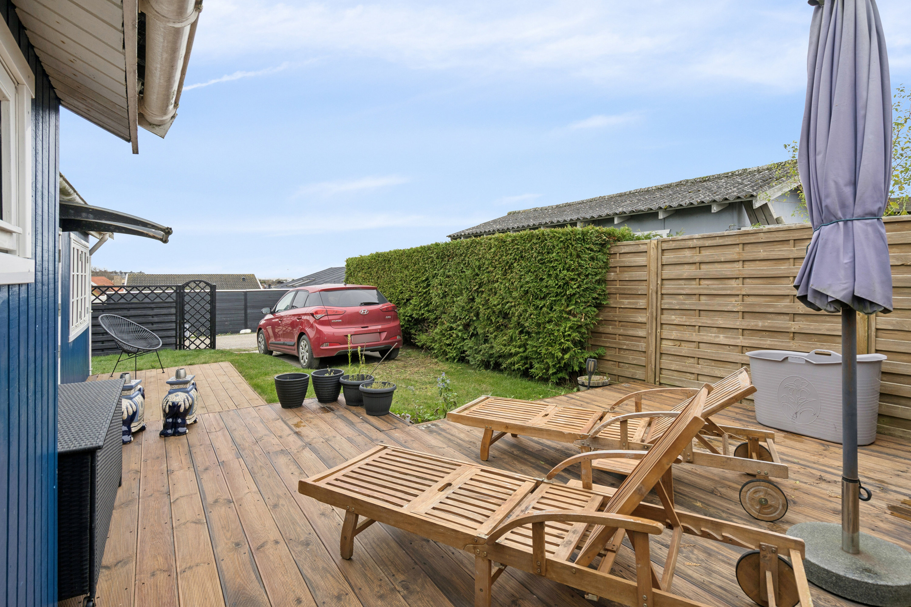 Fremhævet terrasse billede i fuldskærmstilstand. Billede af Lodsvej 69, 4736 Karrebæksminde