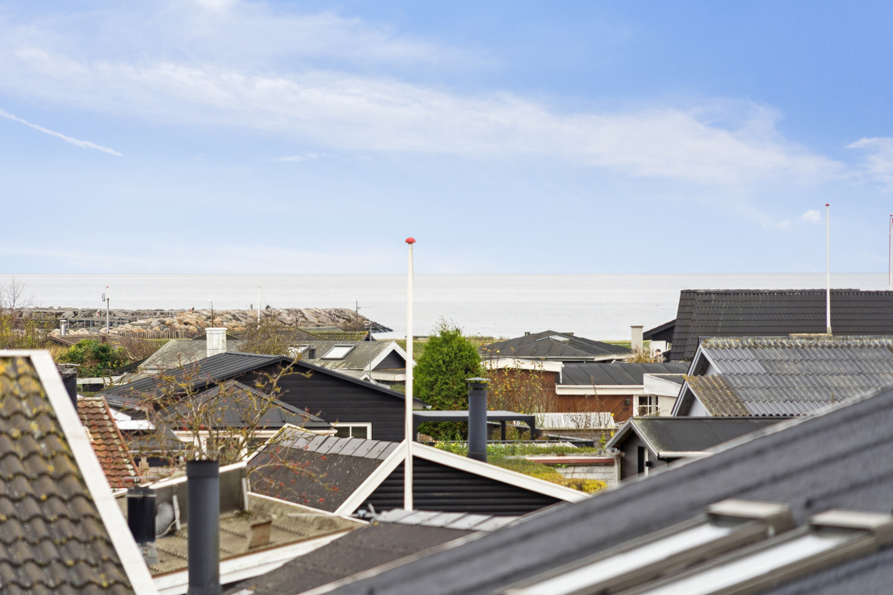 Fremhævet havudsigt billede i fuldskærmstilstand. Billede af Lodsvej 69, 4736 Karrebæksminde