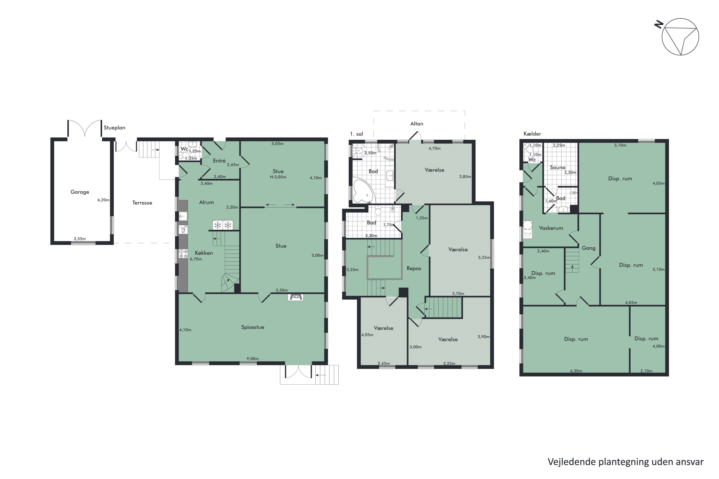 Plantegninger billede af Hasserisvej 108, 9000 Aalborg
