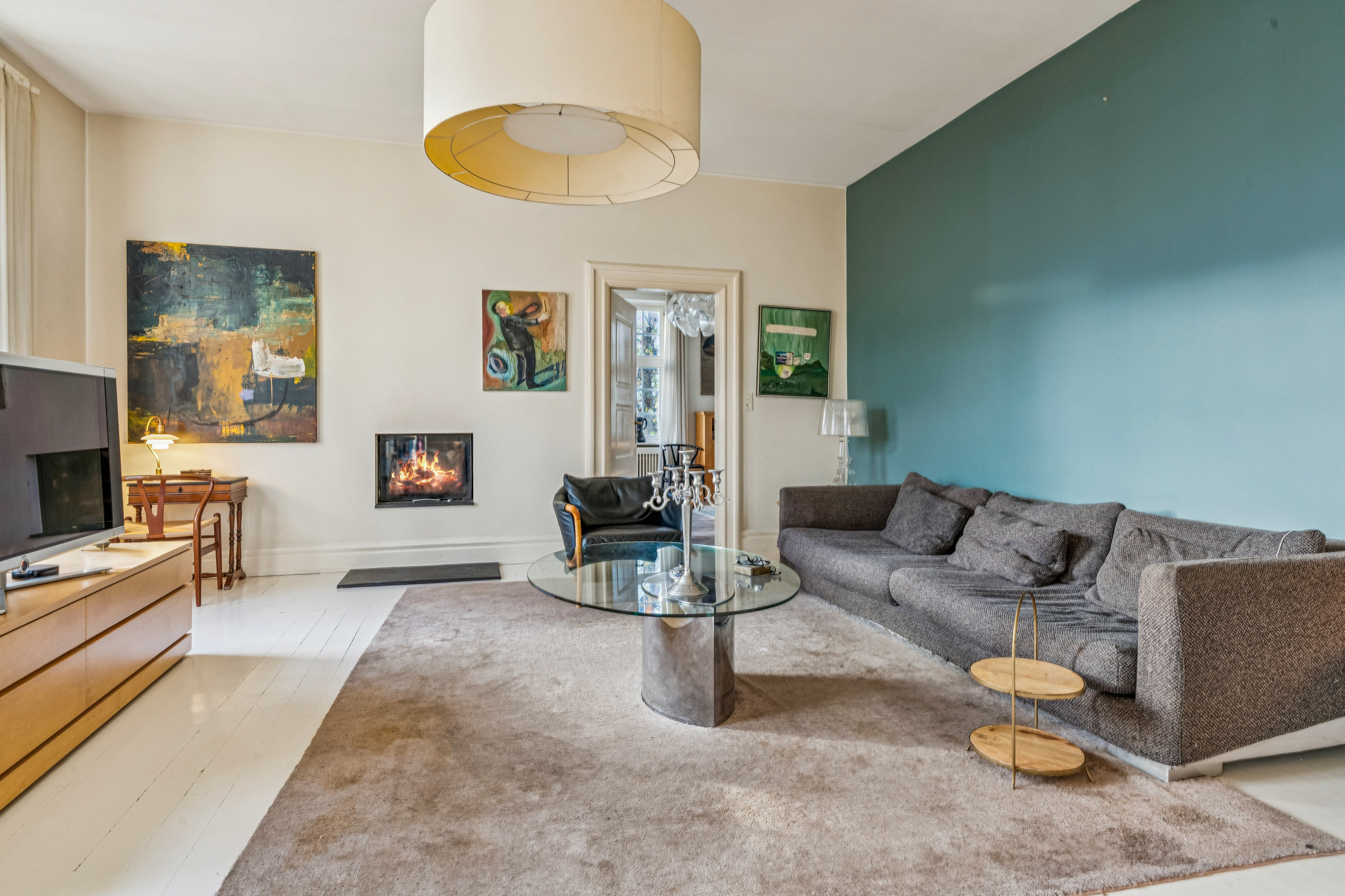 Fremhævet stue billede i fuldskærmstilstand. Billede af Hasserisvej 108, 9000 Aalborg