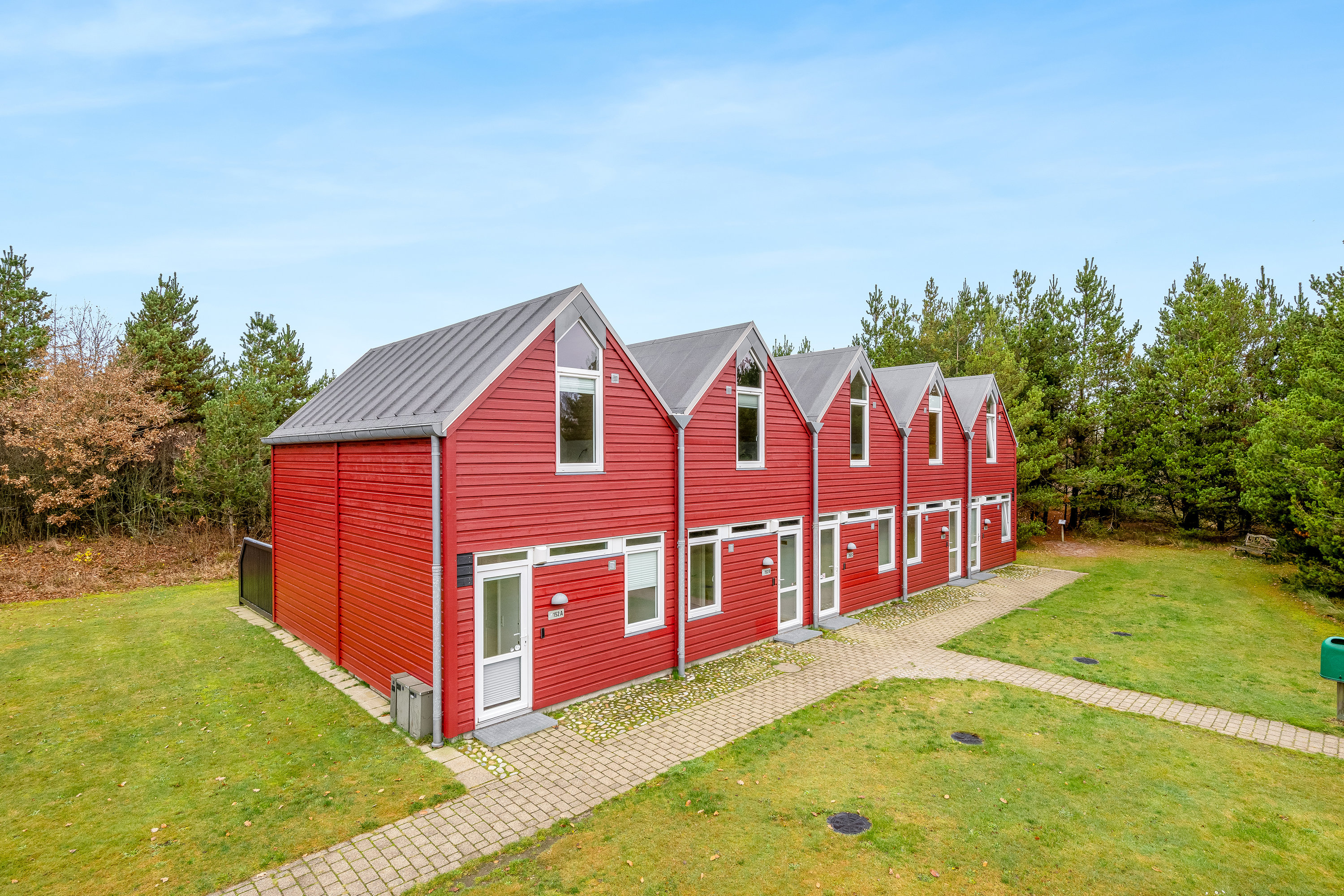 Miniaturebillede 1: facade. Billede af Lønne Feriepark 152D, Lønne, 6830 Nørre Nebel