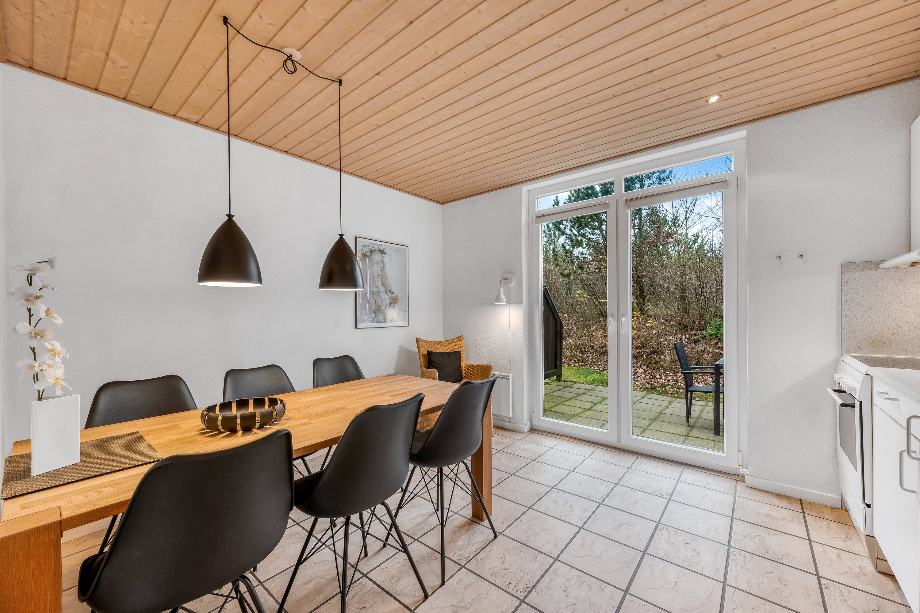 Fremhævet stue billede i fuldskærmstilstand. Billede af Lønne Feriepark 152D, Lønne, 6830 Nørre Nebel