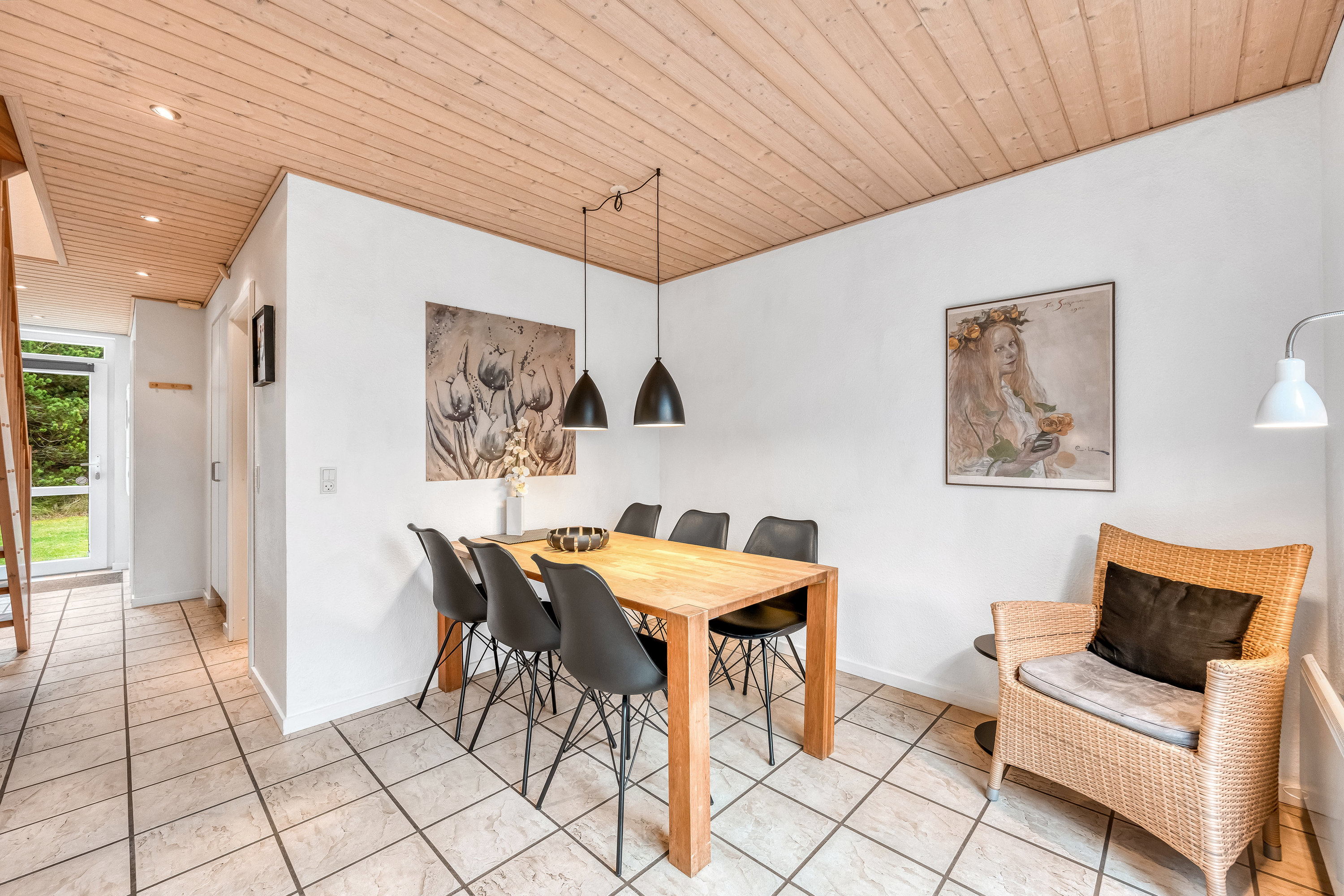 Fremhævet stue billede i fuldskærmstilstand. Billede af Lønne Feriepark 152D, Lønne, 6830 Nørre Nebel