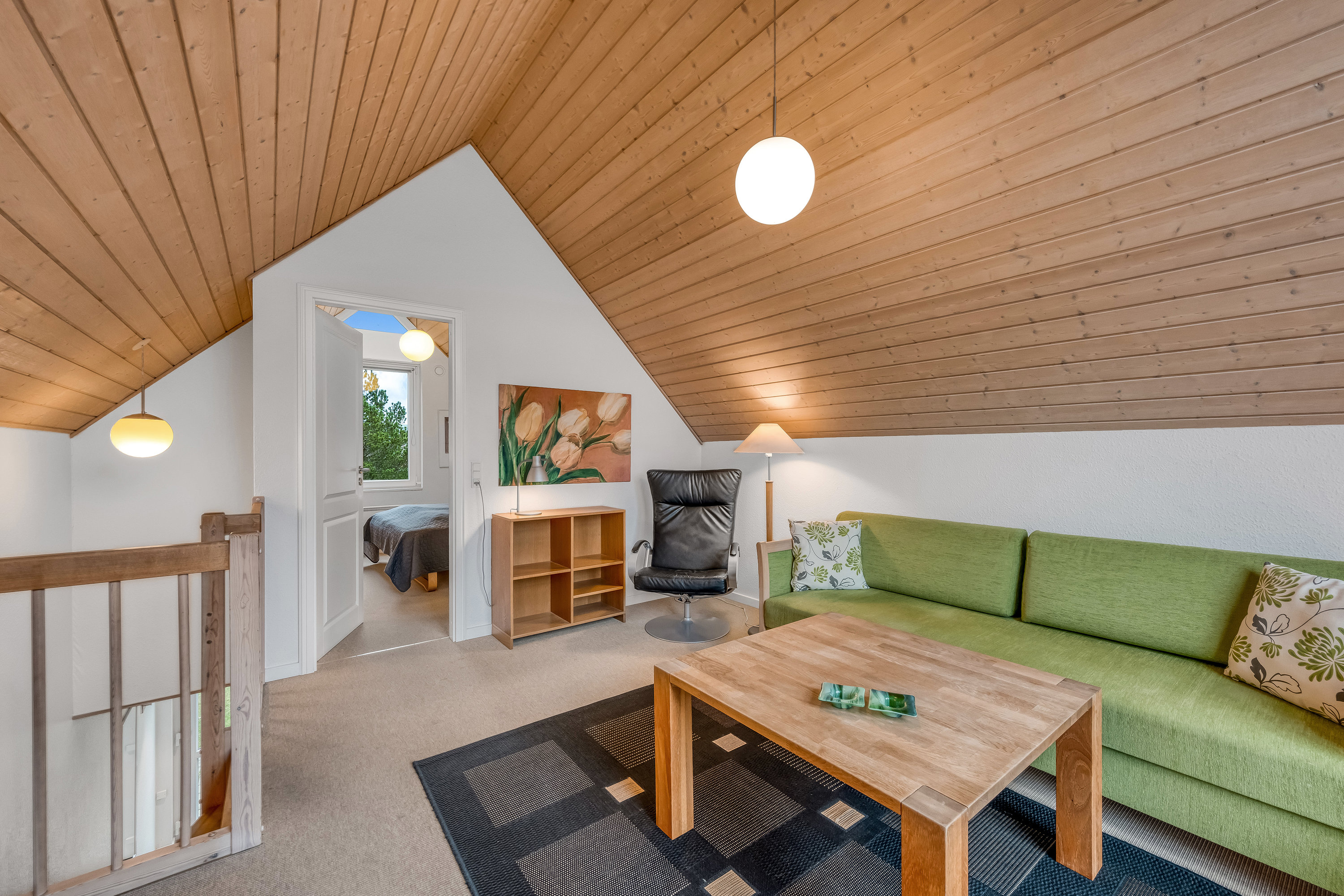 Fremhævet stue billede i fuldskærmstilstand. Billede af Lønne Feriepark 152D, Lønne, 6830 Nørre Nebel