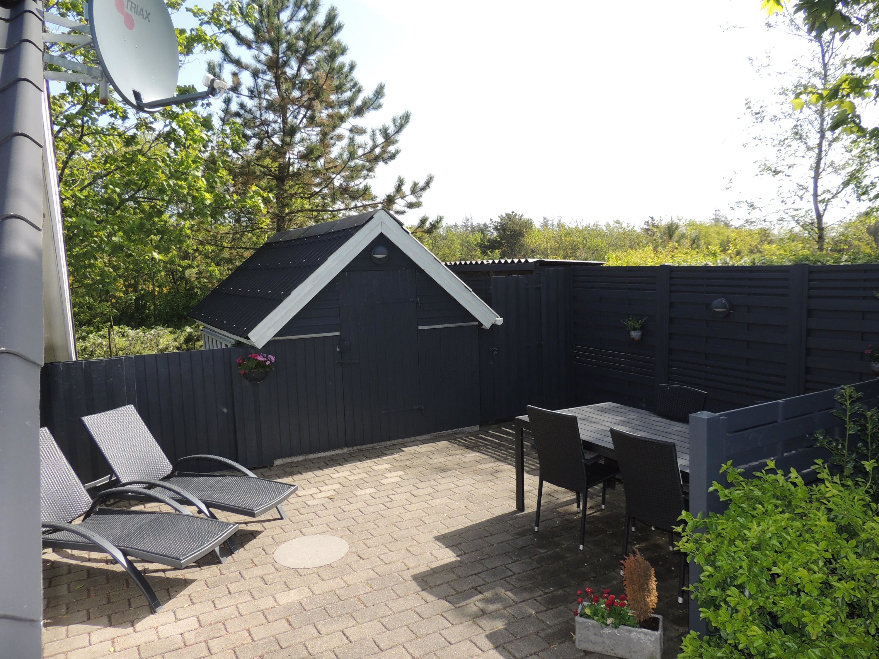Fremhævet terrasse  billede i fuldskærmstilstand. Billede af Beta 9, 6893 Hemmet