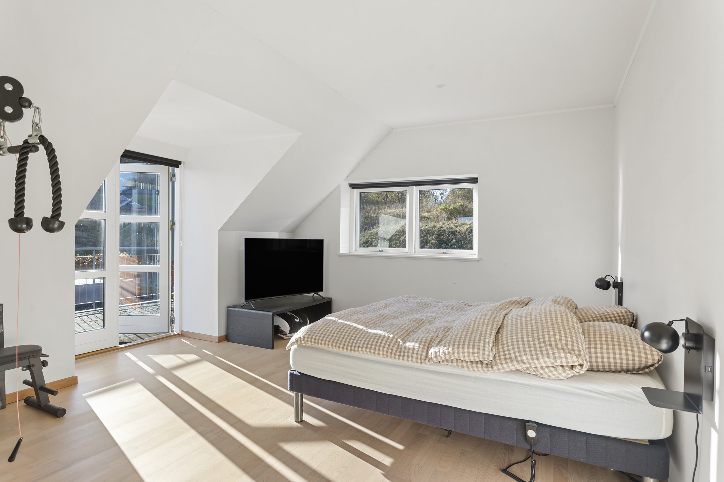 Fremhævet soveværelse billede i fuldskærmstilstand. Billede af Østeråsene 42, 9900 Frederikshavn