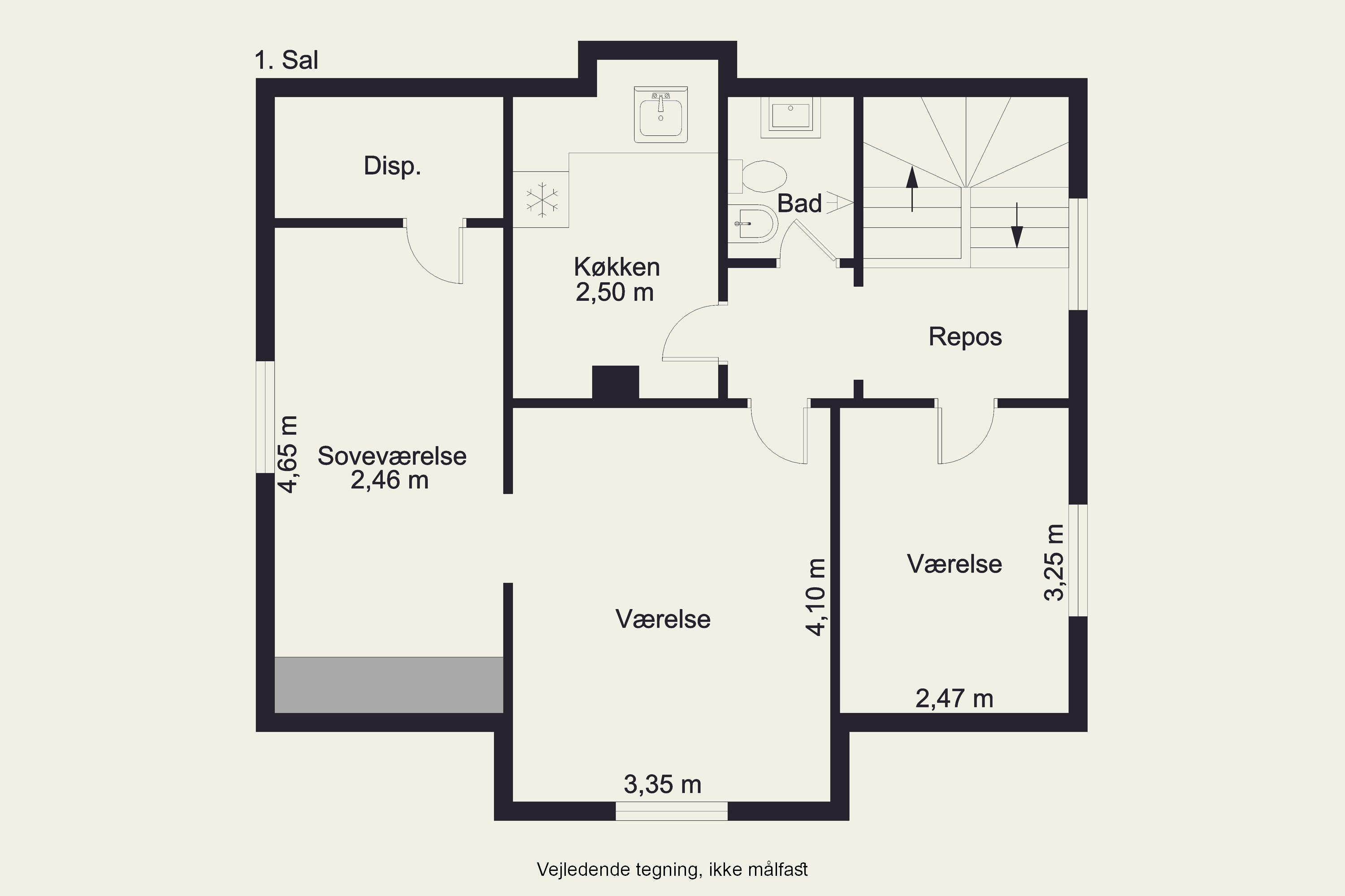 Plantegninger billede af Gyldenlakvej 8, 2300 København S