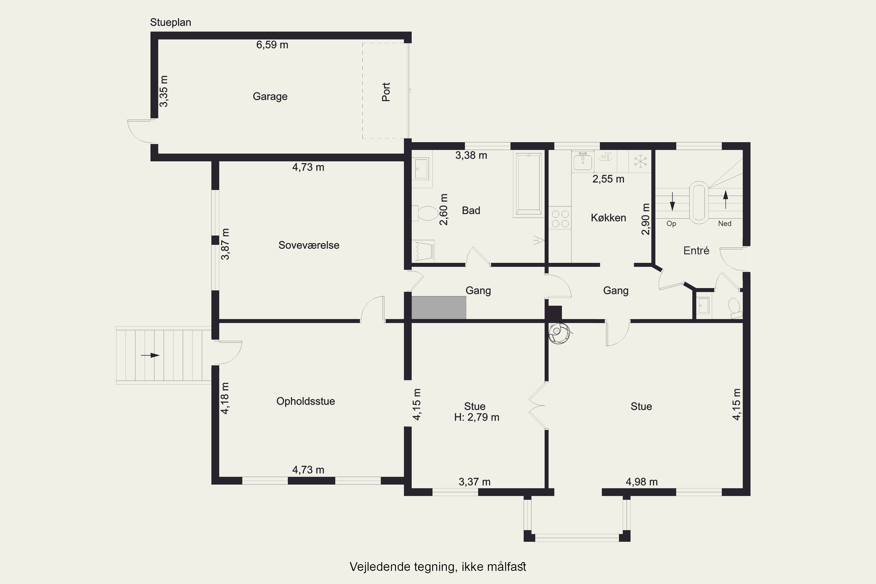 Plantegninger billede af Gyldenlakvej 8, 2300 København S
