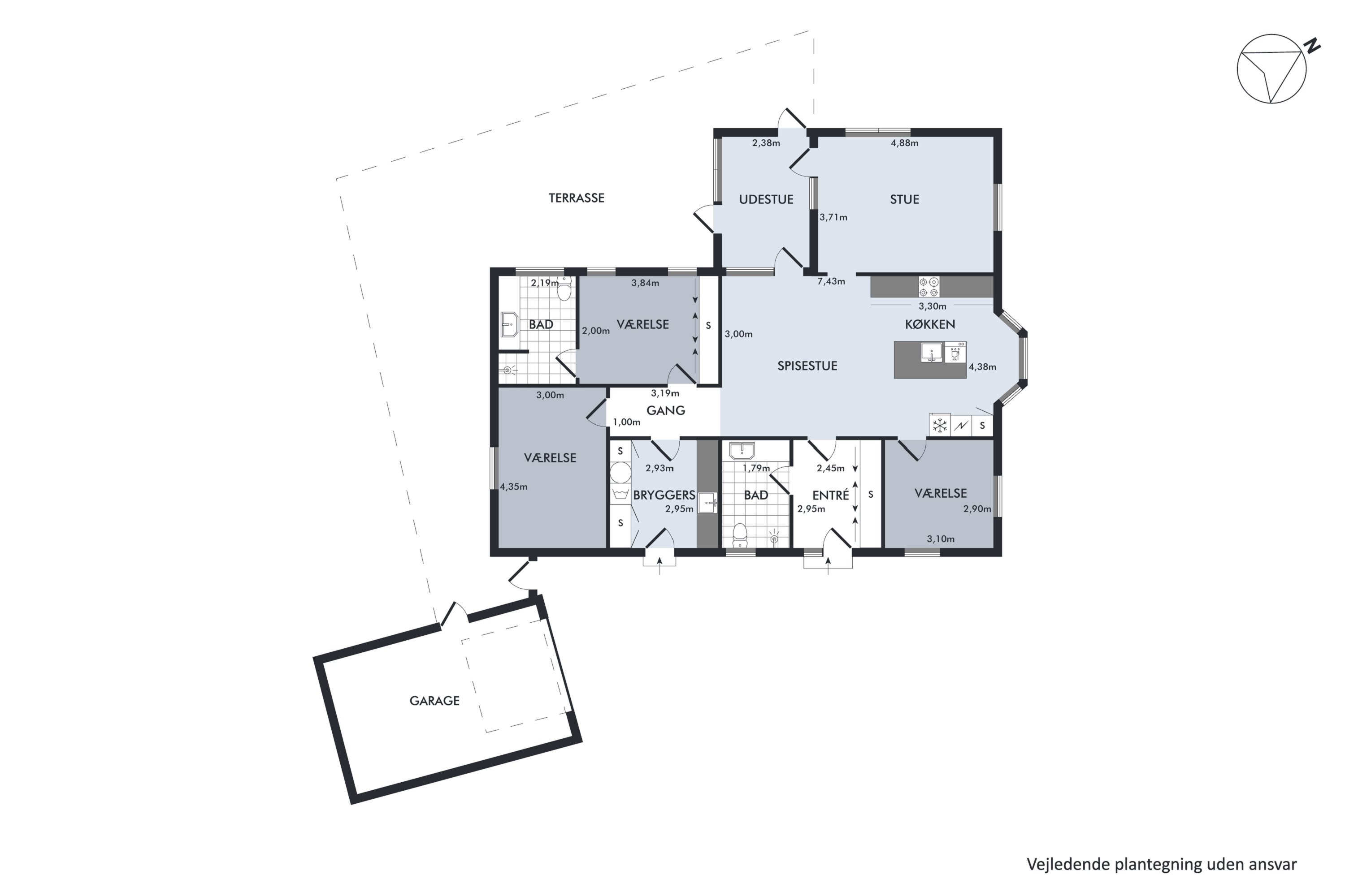 Plantegninger billede af Hans Jensens Alle 59, 9850 Hirtshals