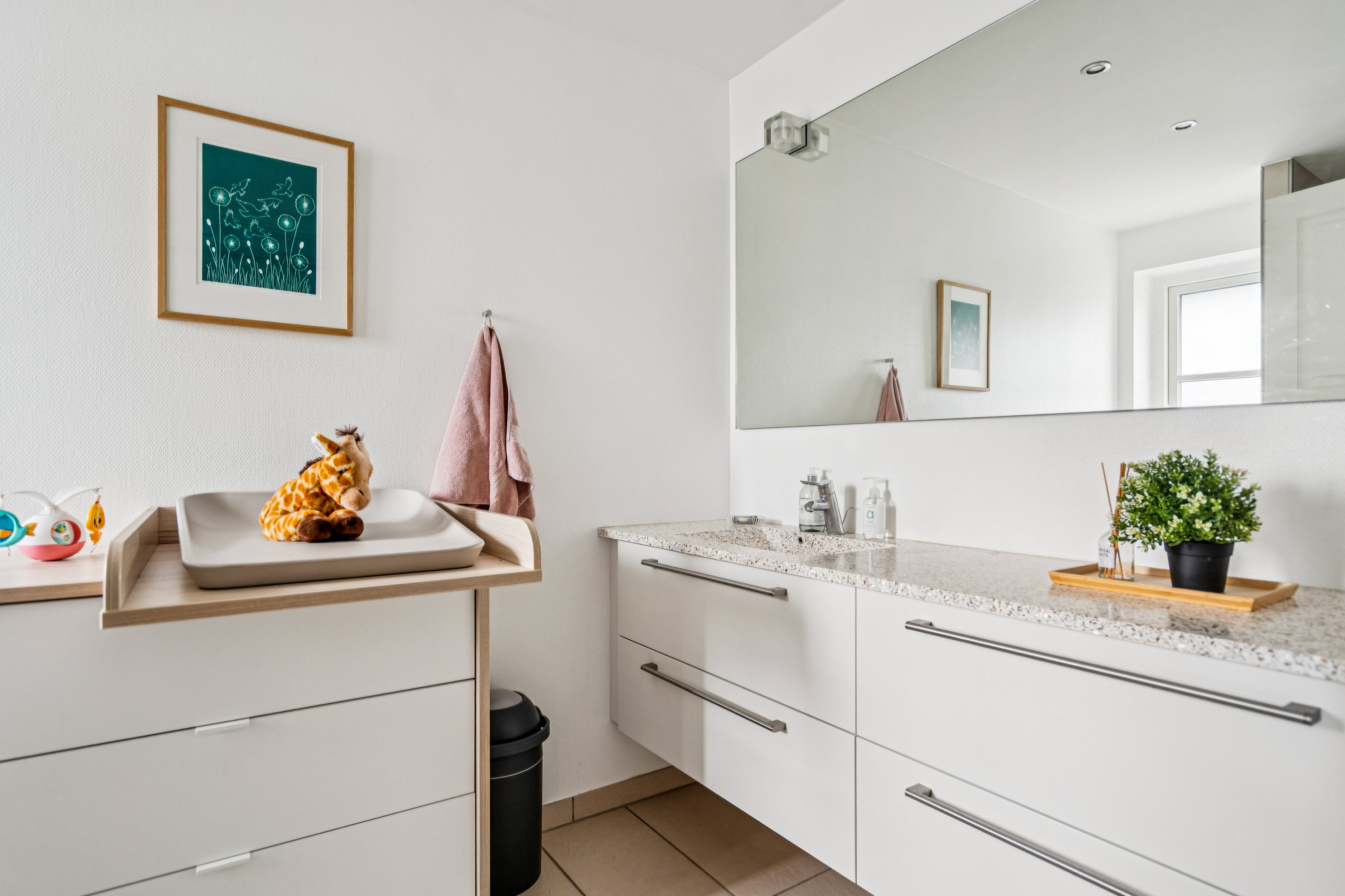 Fremhævet badeværelse billede i fuldskærmstilstand. Billede af Hans Jensens Alle 59, 9850 Hirtshals