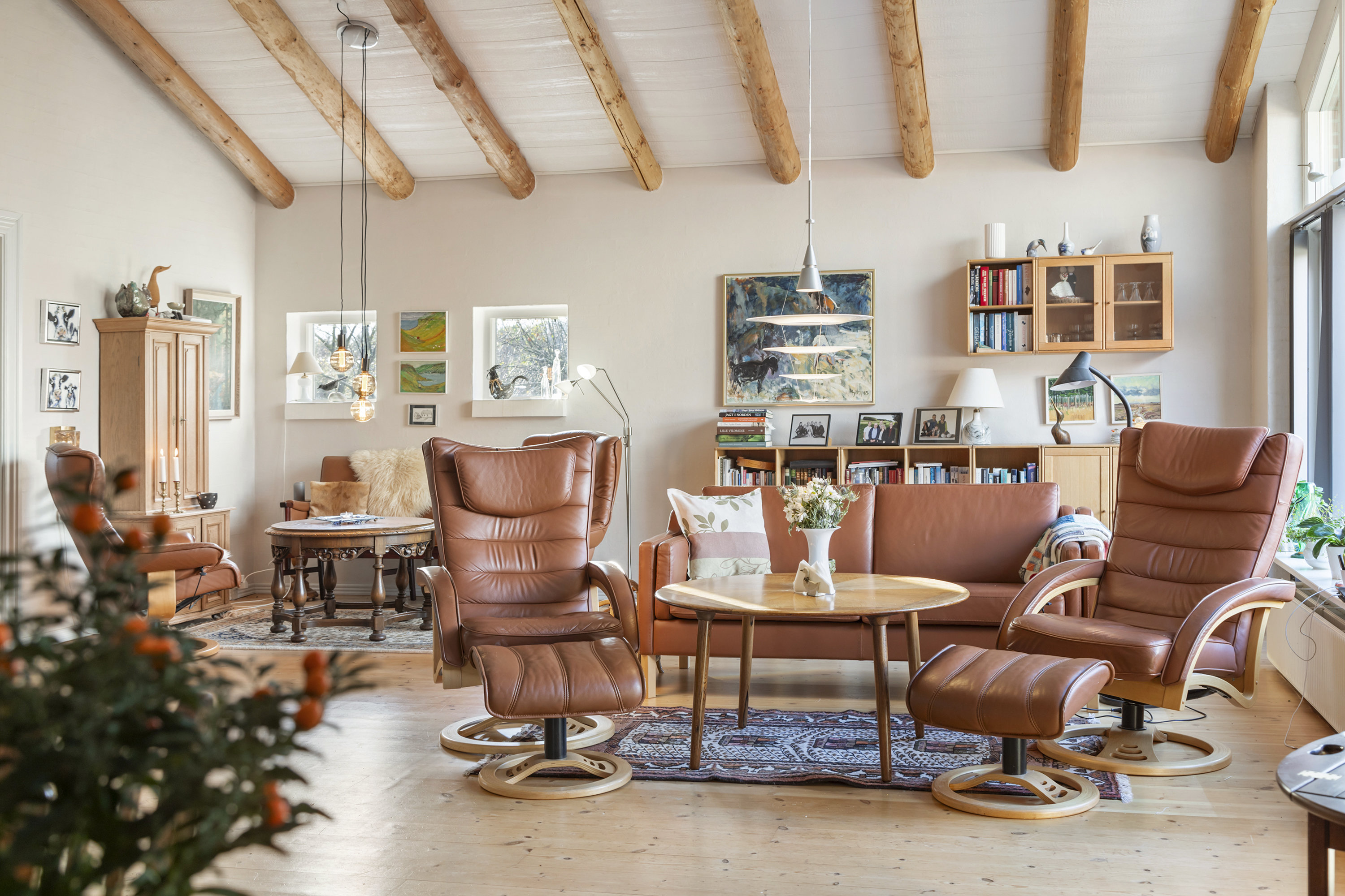 Fremhævet stue billede i fuldskærmstilstand. Billede af Foldbjergvej 63, 9760 Vrå