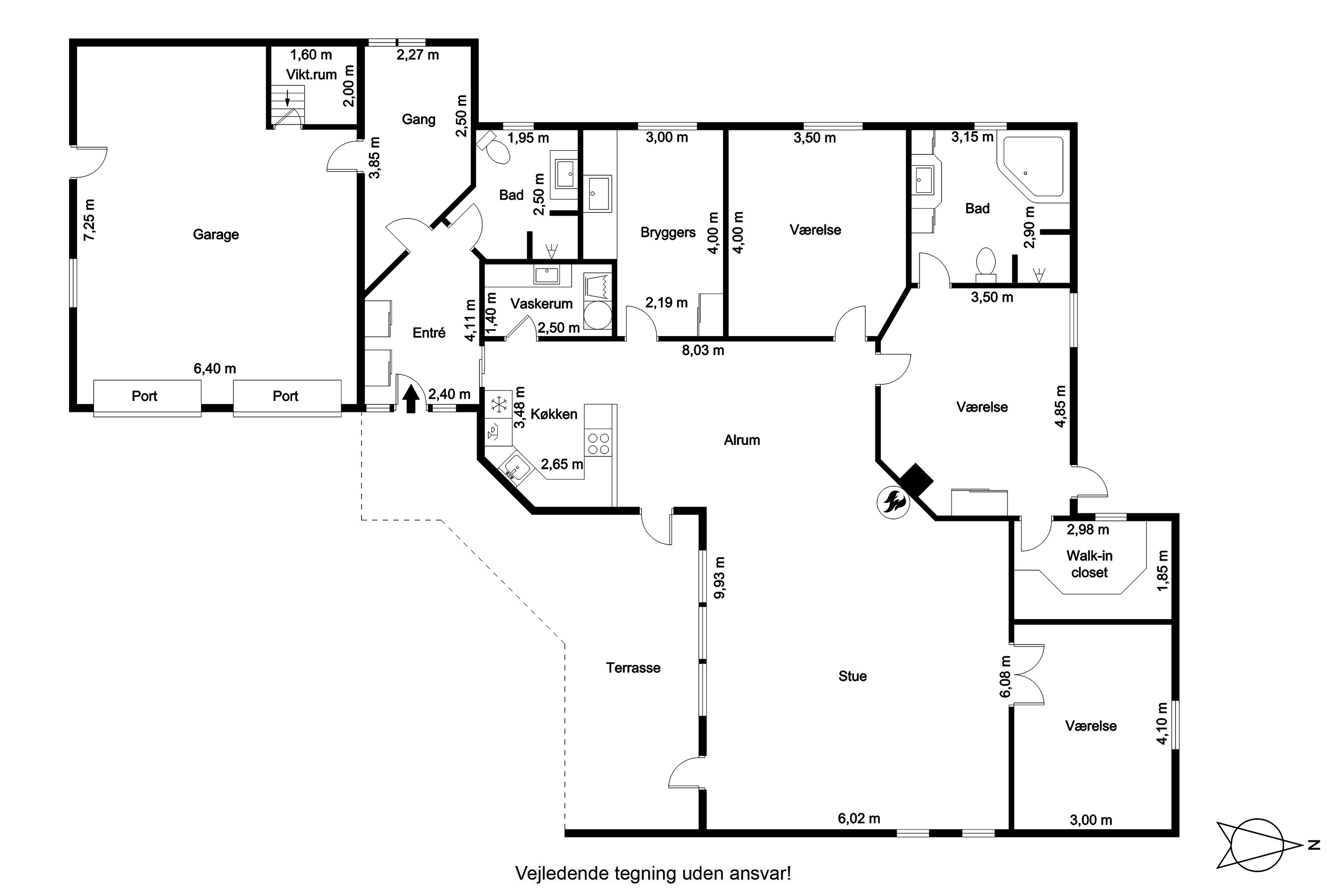 Plantegninger billede af Foldbjergvej 63, 9760 Vrå