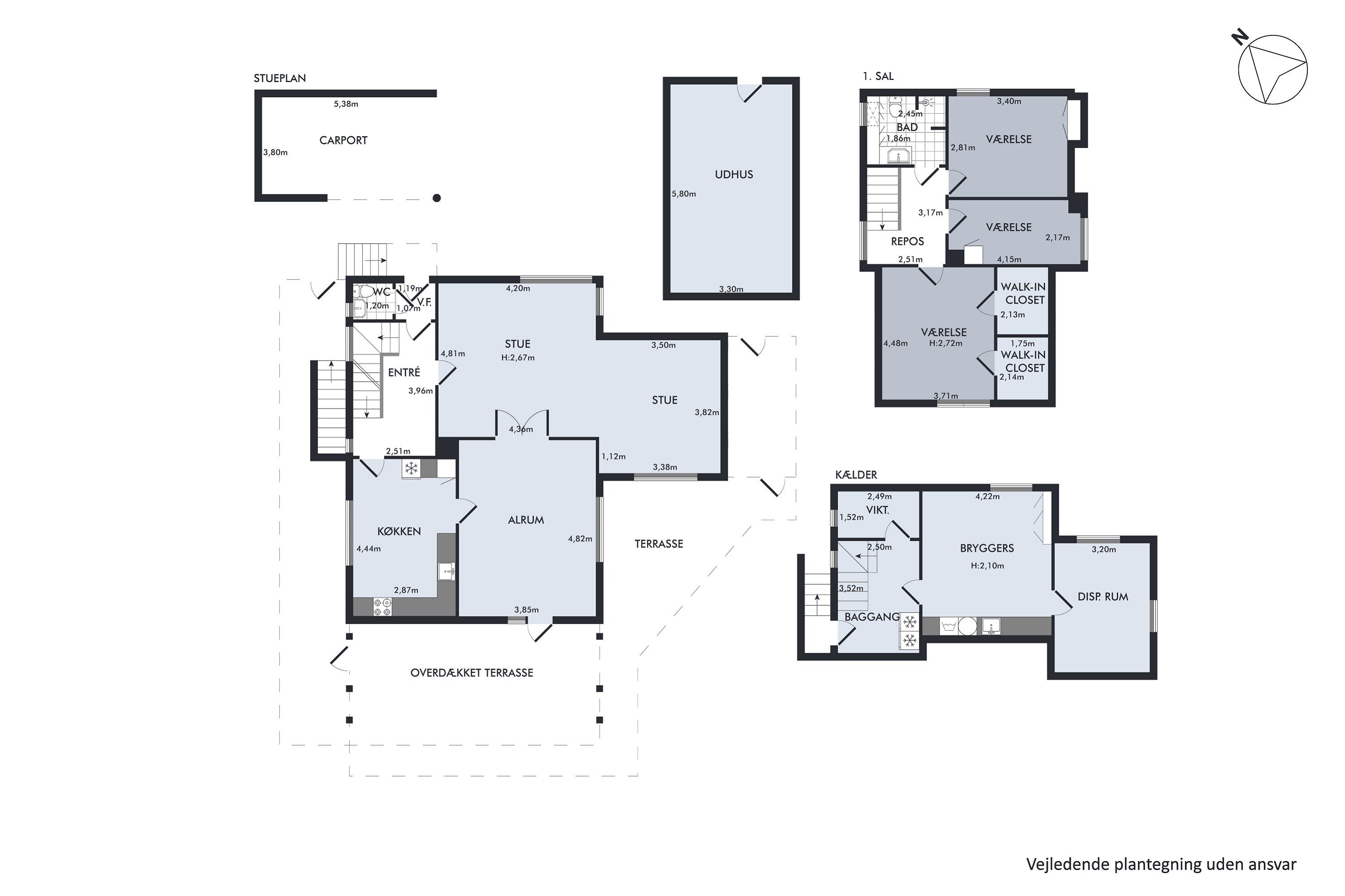 Plantegninger billede af Sygehusvej 15, 8950 Ørsted