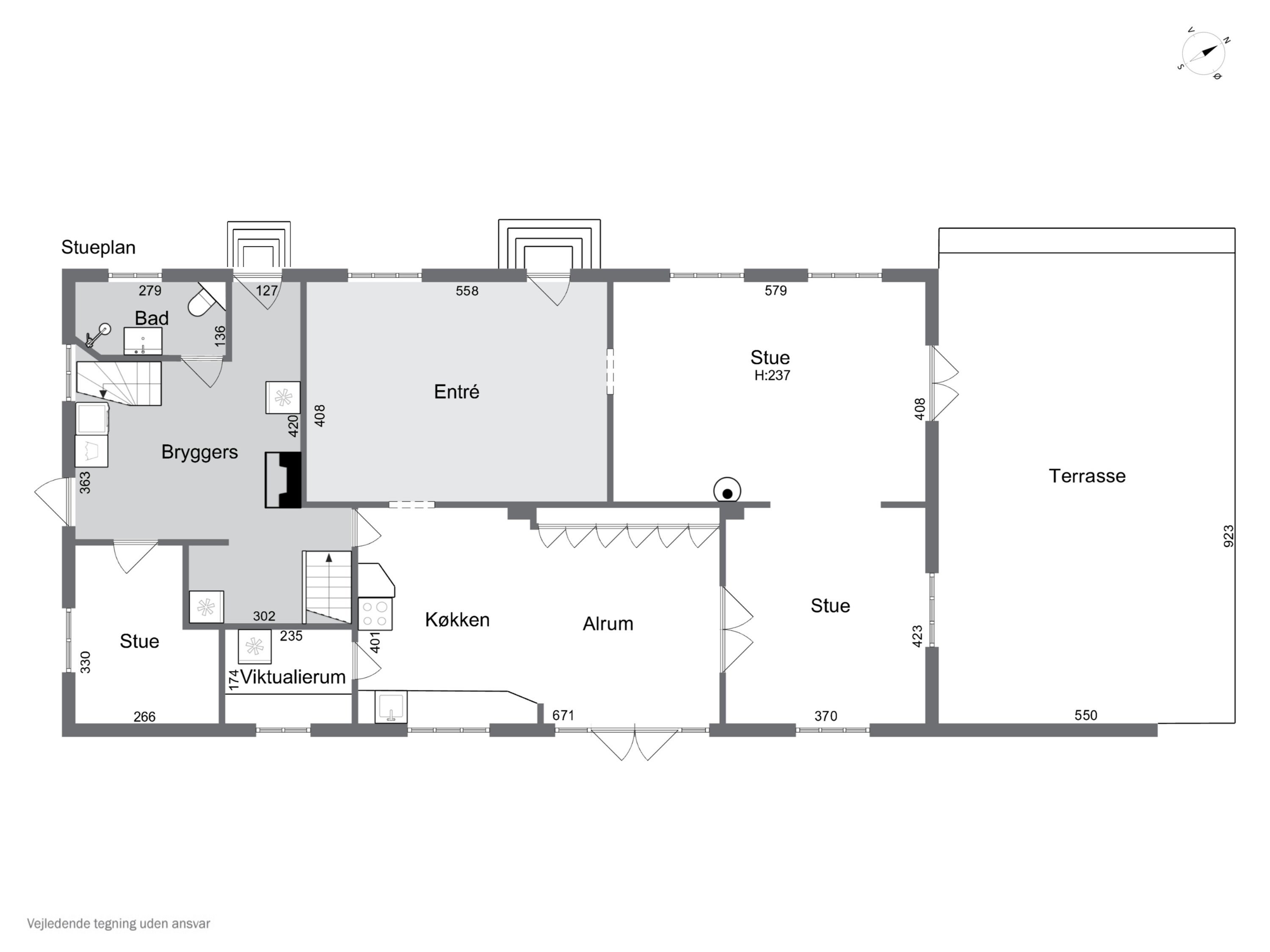 Plantegninger billede af Strandvejen 44, 5882 Vejstrup