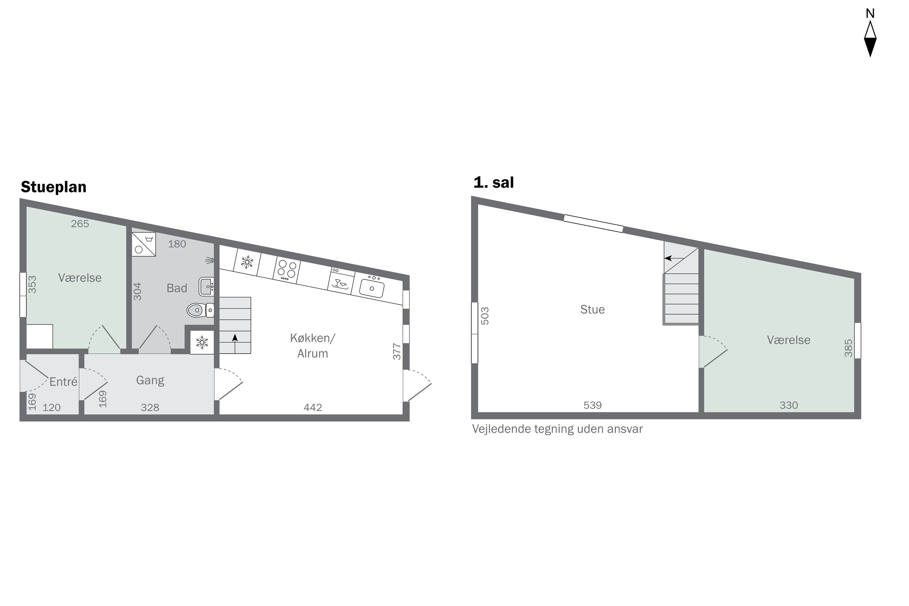Plantegninger billede af Skolegade 1B, Slagelse, 4200 Slagelse