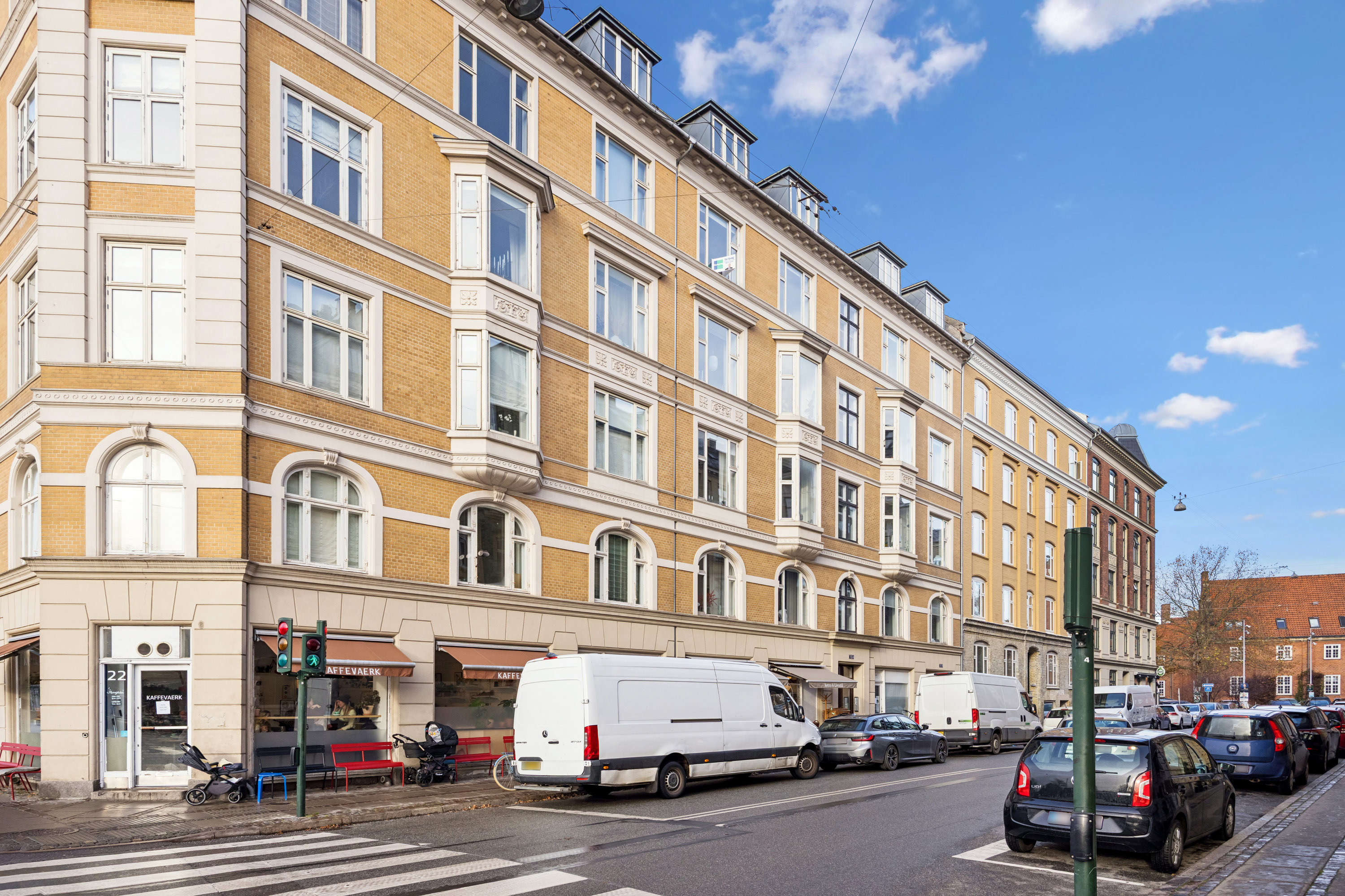 Fremhævet andet billede i fuldskærmstilstand. Billede af Hospitalsvej 1A, 4. tv., 2000 Frederiksberg