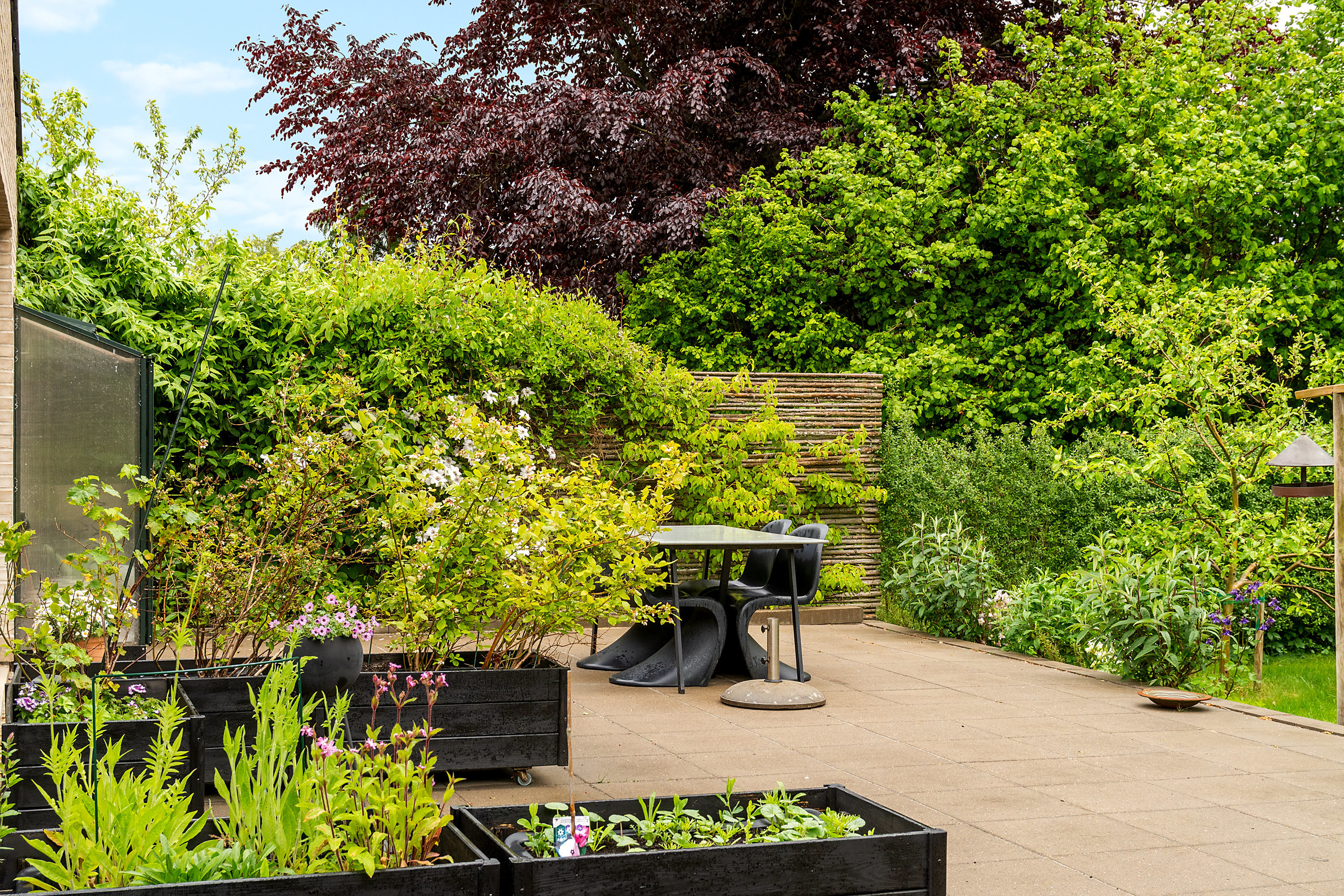 Fremhævet terrasse billede i fuldskærmstilstand. Billede af Tandervej 17, 8320 Mårslet