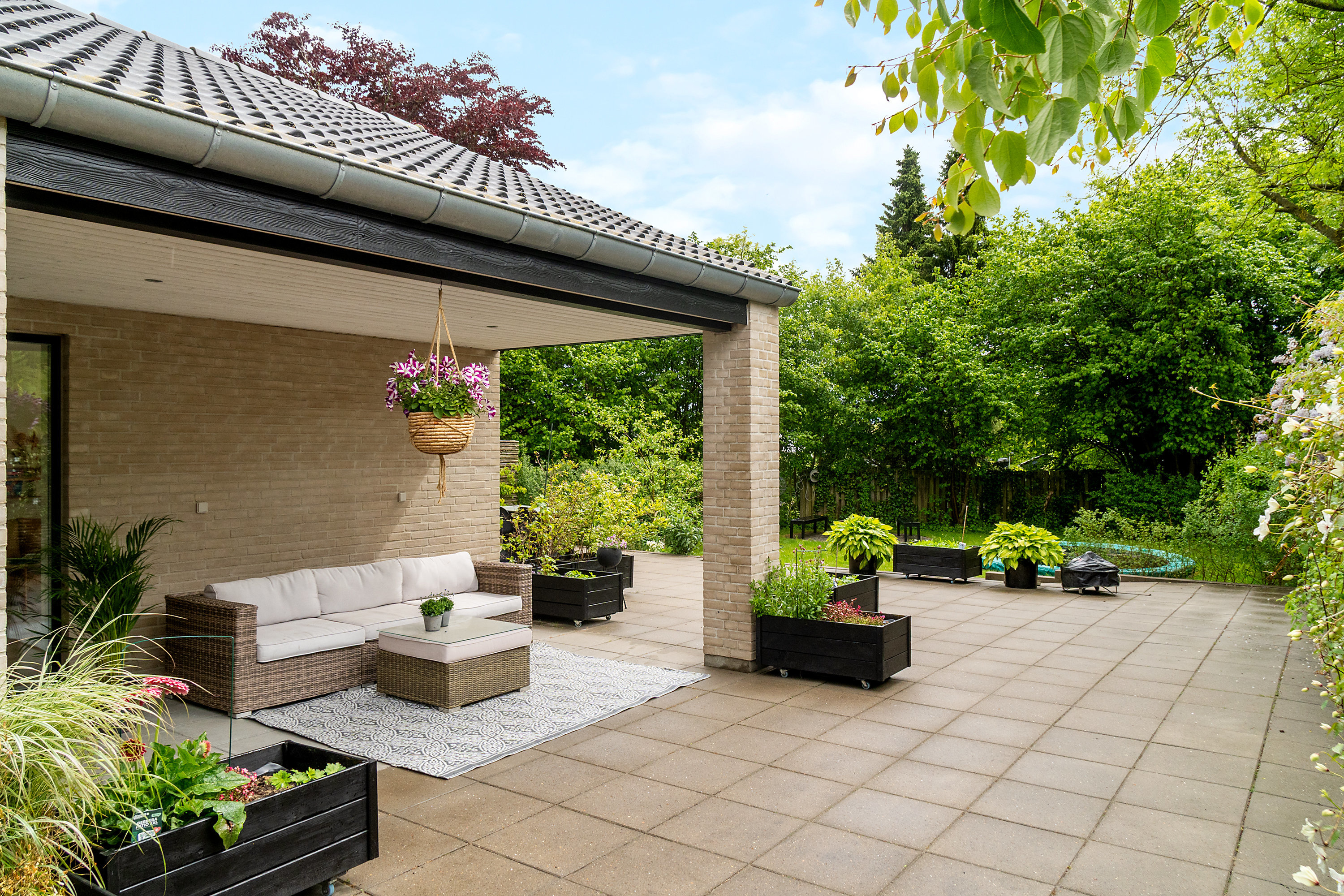 Fremhævet terrasse billede i fuldskærmstilstand. Billede af Tandervej 17, 8320 Mårslet