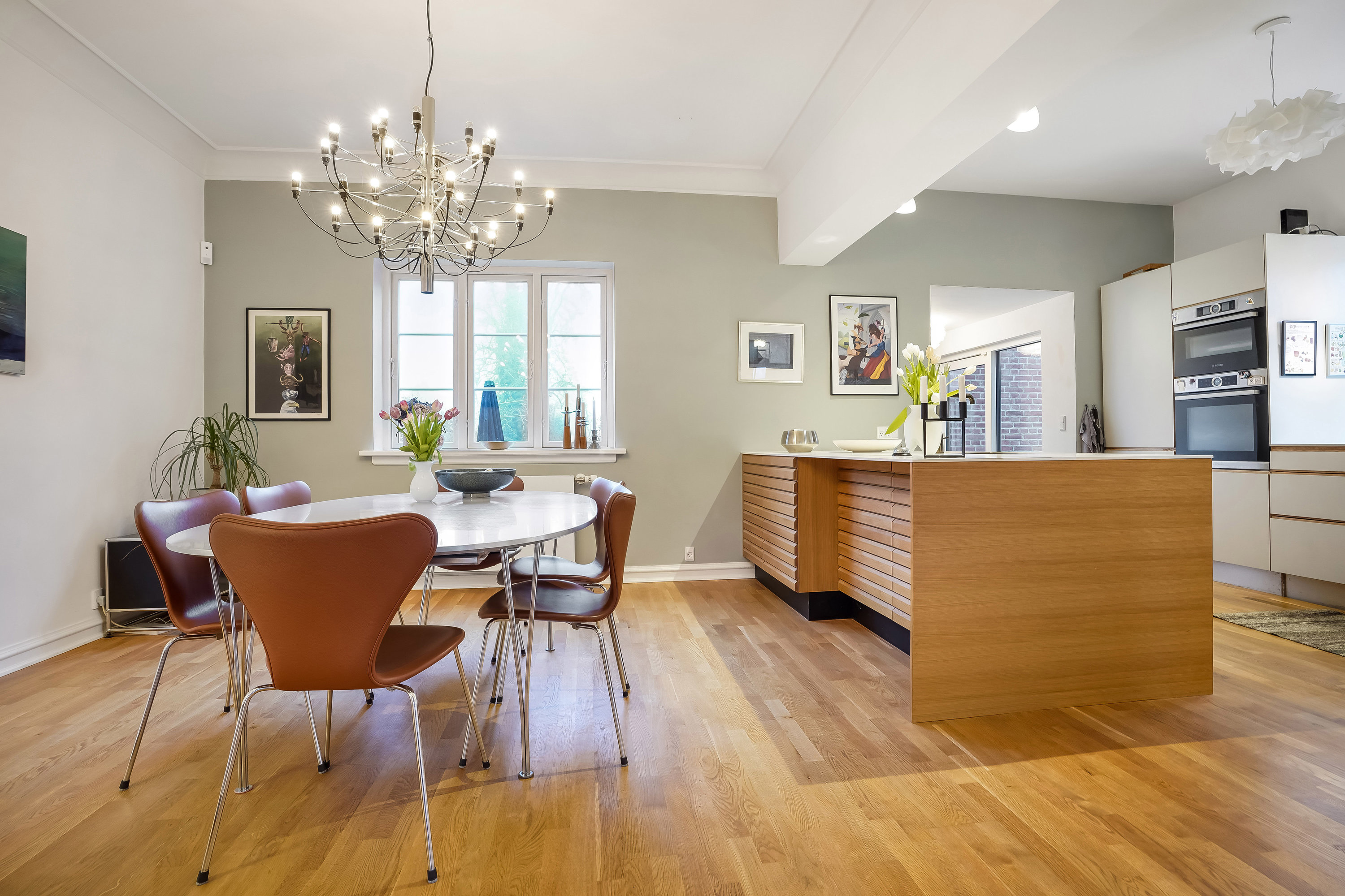 Fremhævet køkken billede i fuldskærmstilstand. Billede af Langedamsvej 15, 5500 Middelfart