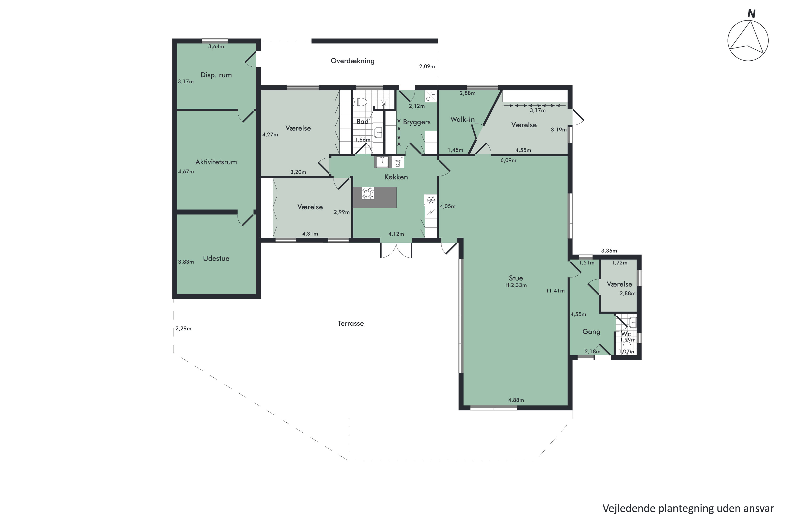 Plantegninger billede af Højlundsvej 105, 7800 Skive